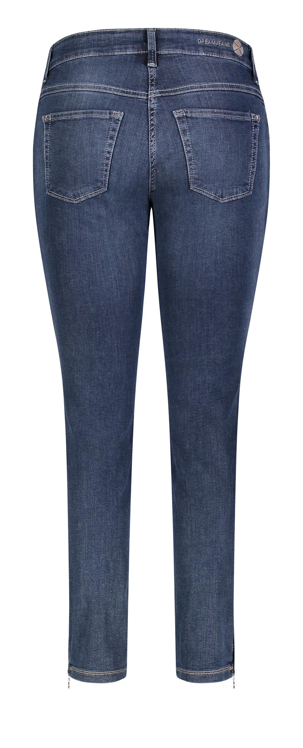 MAC 7/8-Jeans »Dream Chic«, verkürzte Form mit Reissverschluss