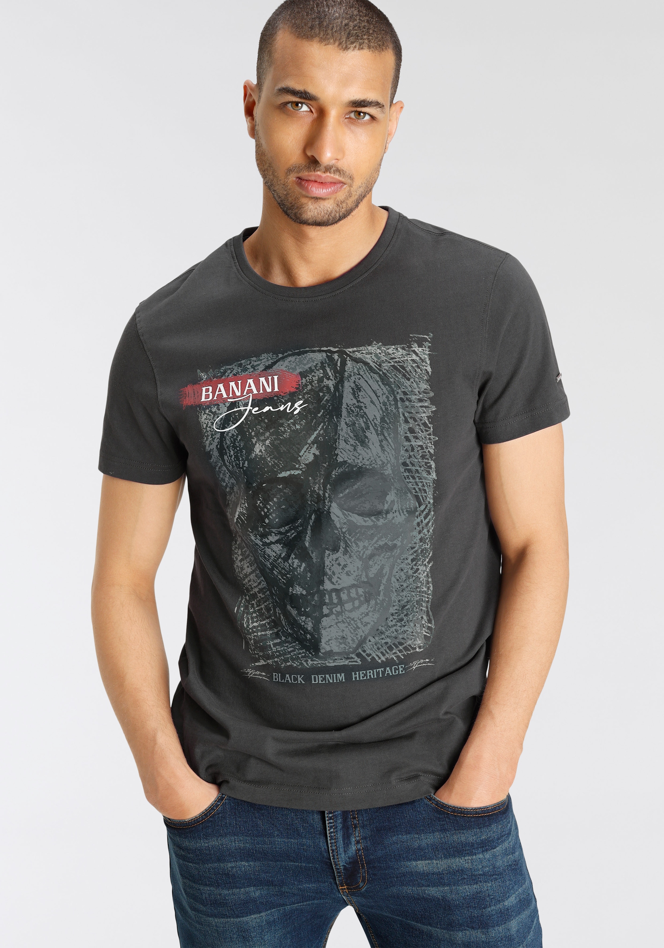 grossem shoppen Banani Frontprint Bruno | Jelmoli-Versand mit online T-Shirt,
