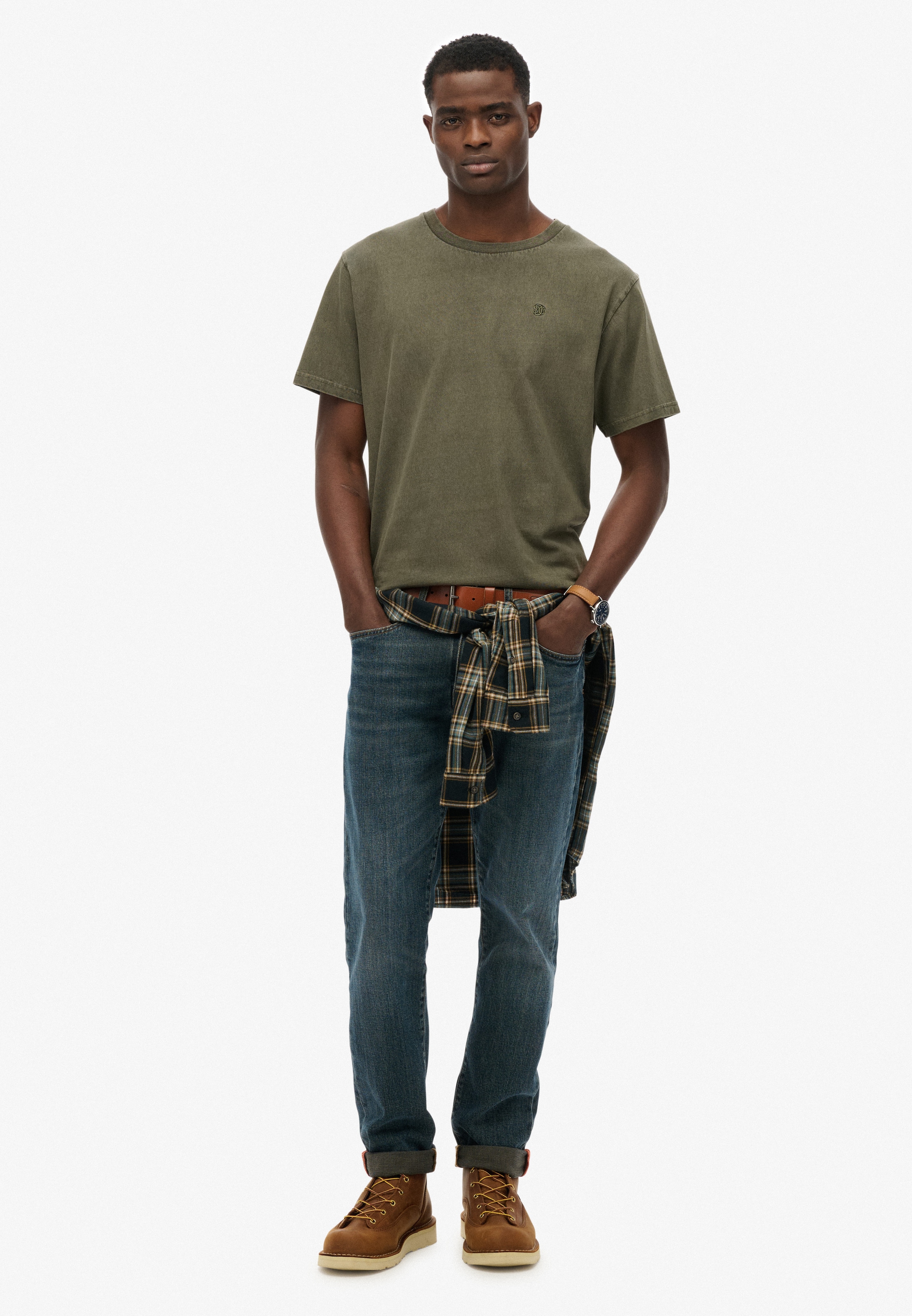 Superdry Rundhalsshirt »ESSENTIALS RELAXED TEE«