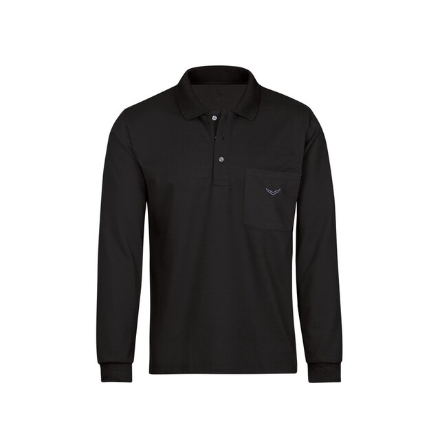 Poloshirt Trigema | kaufen Baumwolle« Langarm »TRIGEMA online aus Jelmoli-Versand Poloshirt