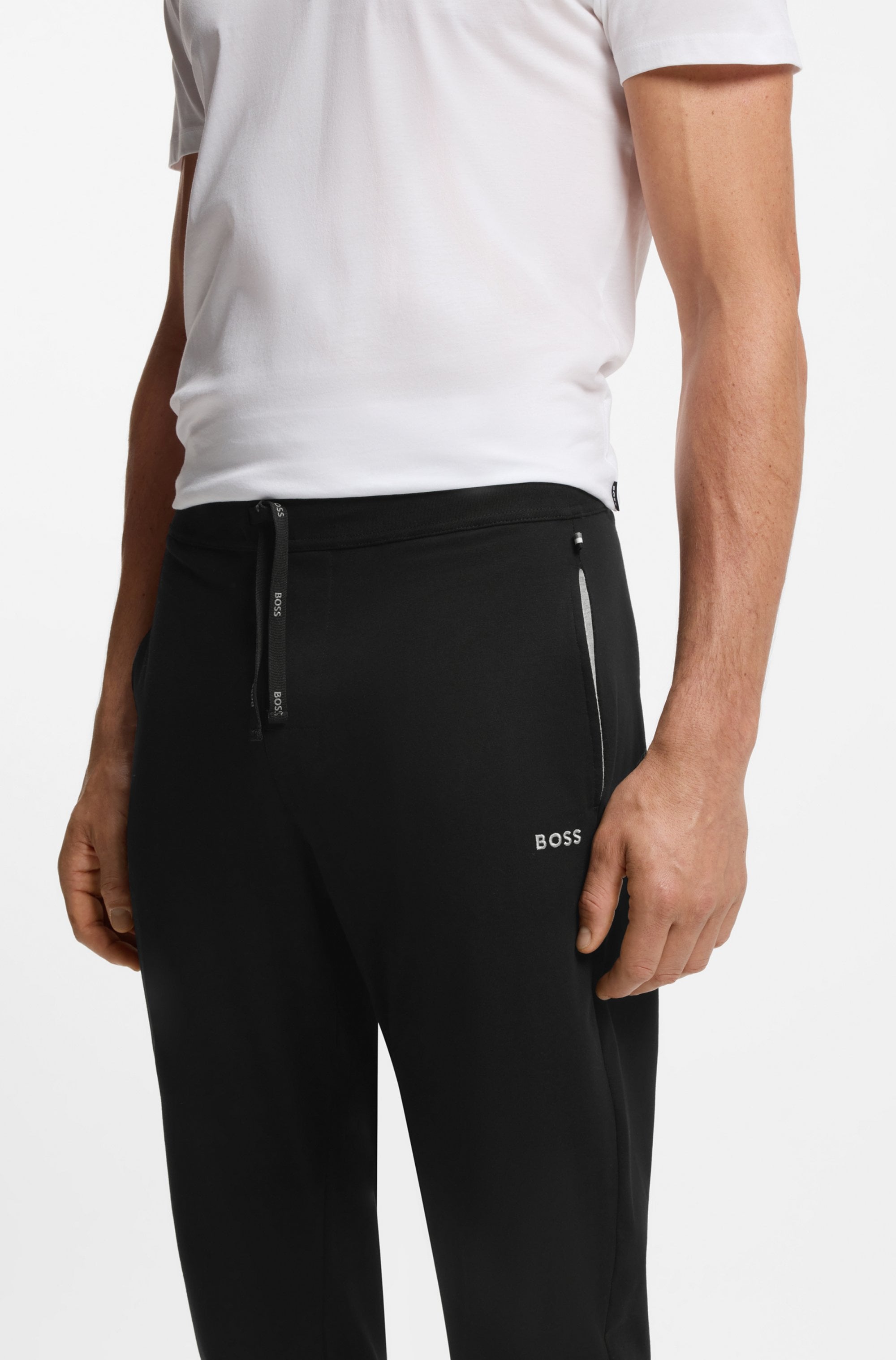 BOSS Sweathose »Mix&Match Pants«, mit BOSS Aufdruck auf dem Kordelzug