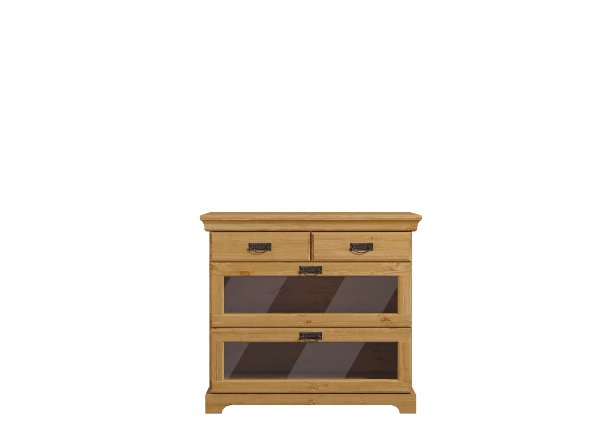 Home affaire Buffet »Rügen«, zertifiziertes Massivholz, Höhe 168 cm, im Landhausstil