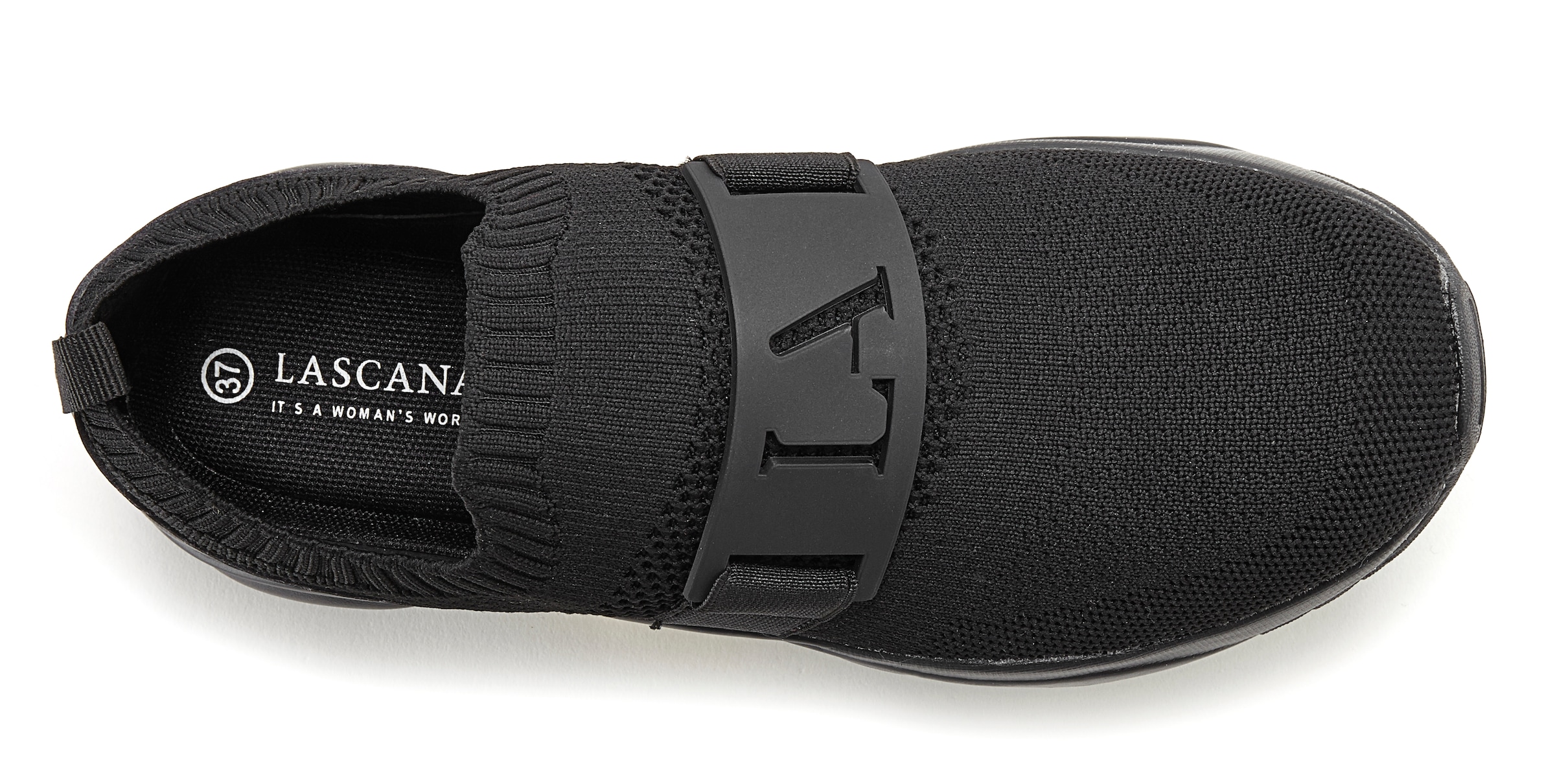 LASCANA ACTIVE Sneaker, Halbschuh, Freizeitschuh, Slipper, Chunky Sohle VEGAN
