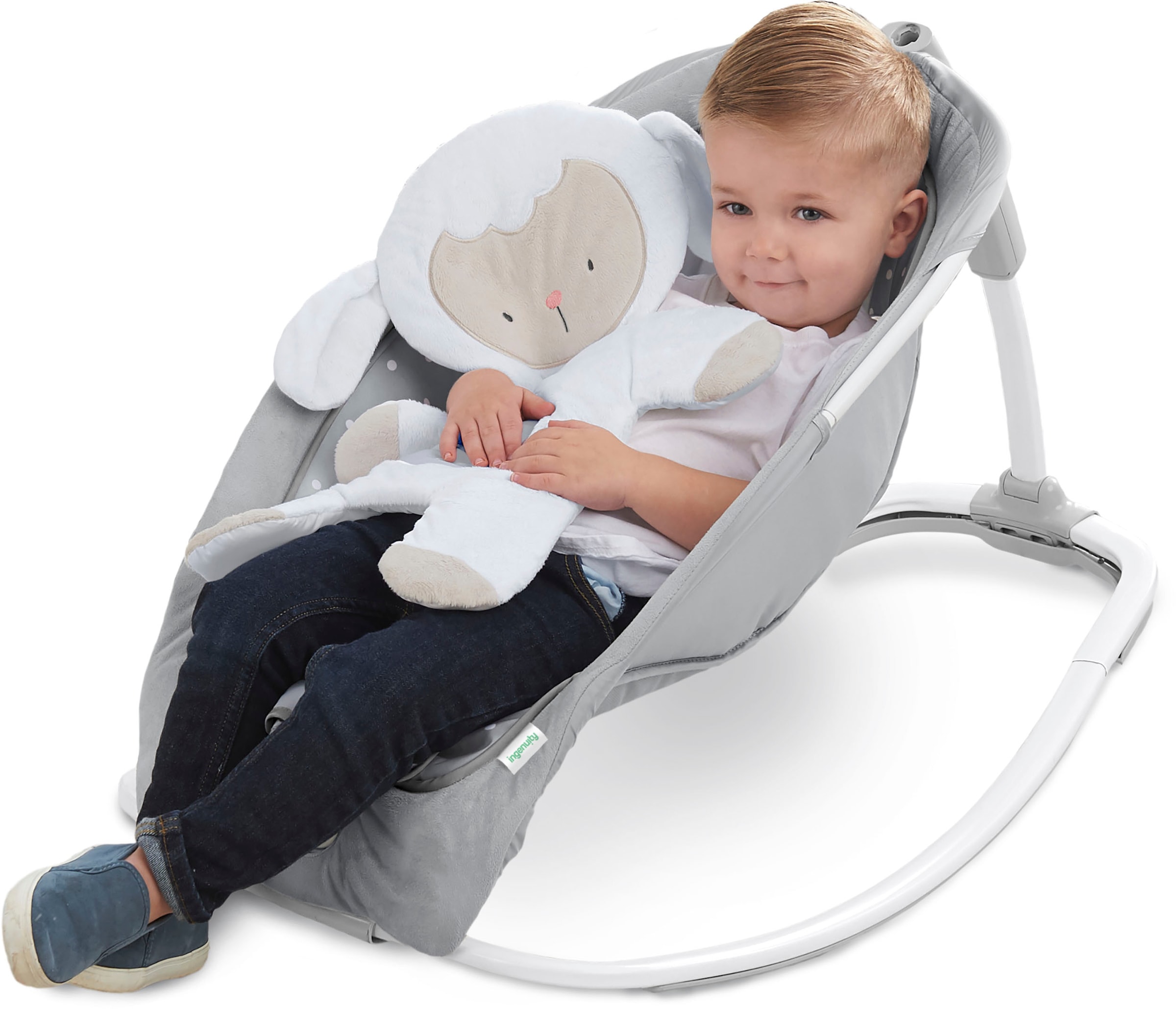 ingenuity Babywippe »Cuddle Lamb«, bis 18 kg, mit Vibration und Melodien