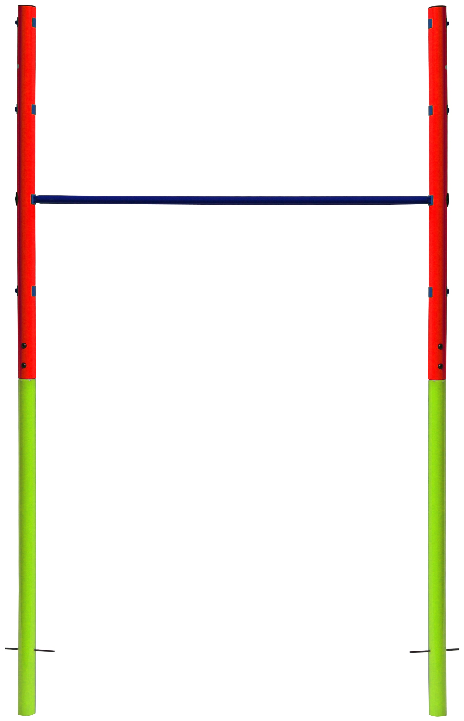 Best Sporting Turnreck »61390 Laura Spielplatz«, grün/rot/blau, 3 verstellbare Höhen ca. 97-123-150 cm
