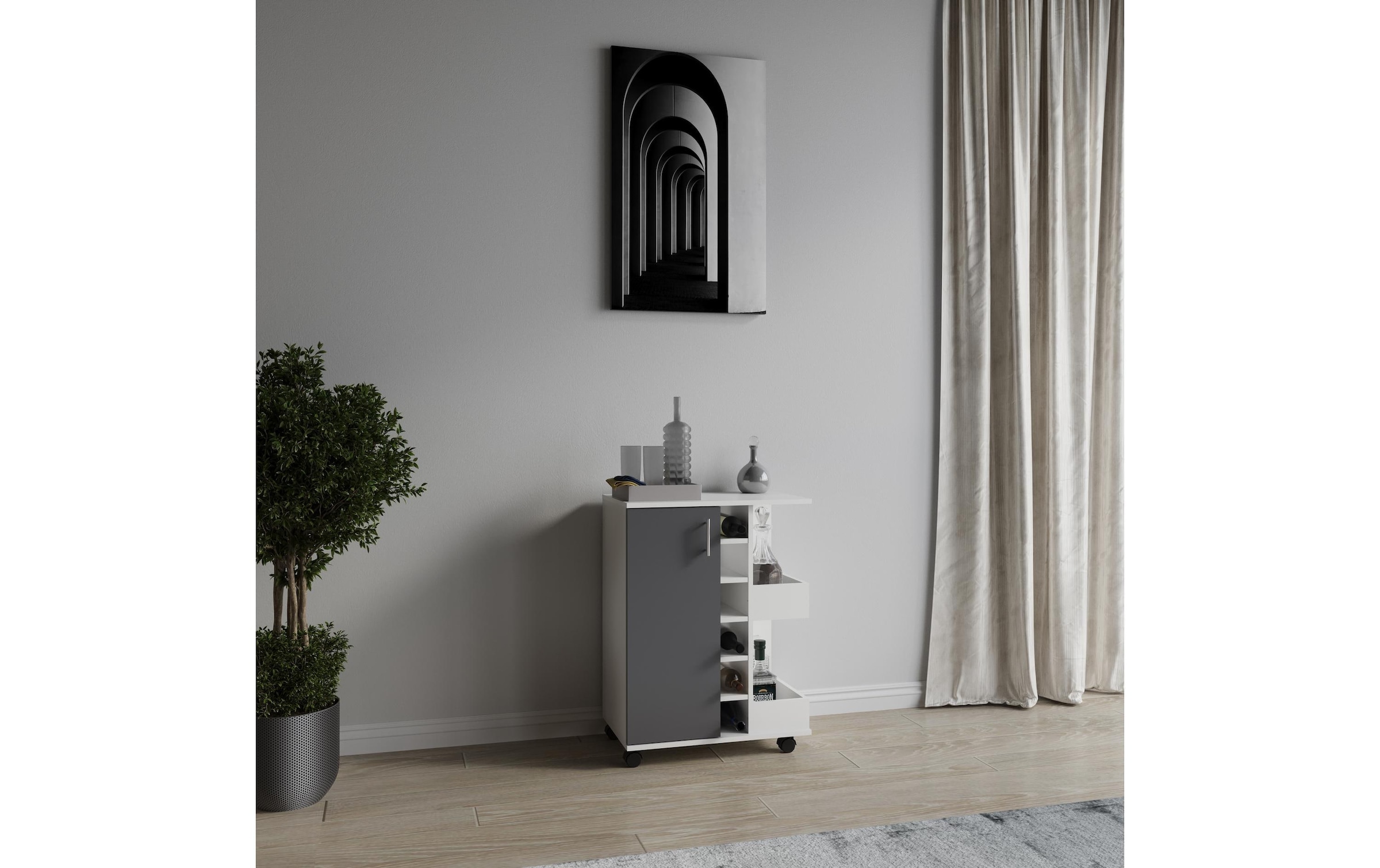 VCM Servierwagen »Esilo M 63 x 85 x 40 cm«