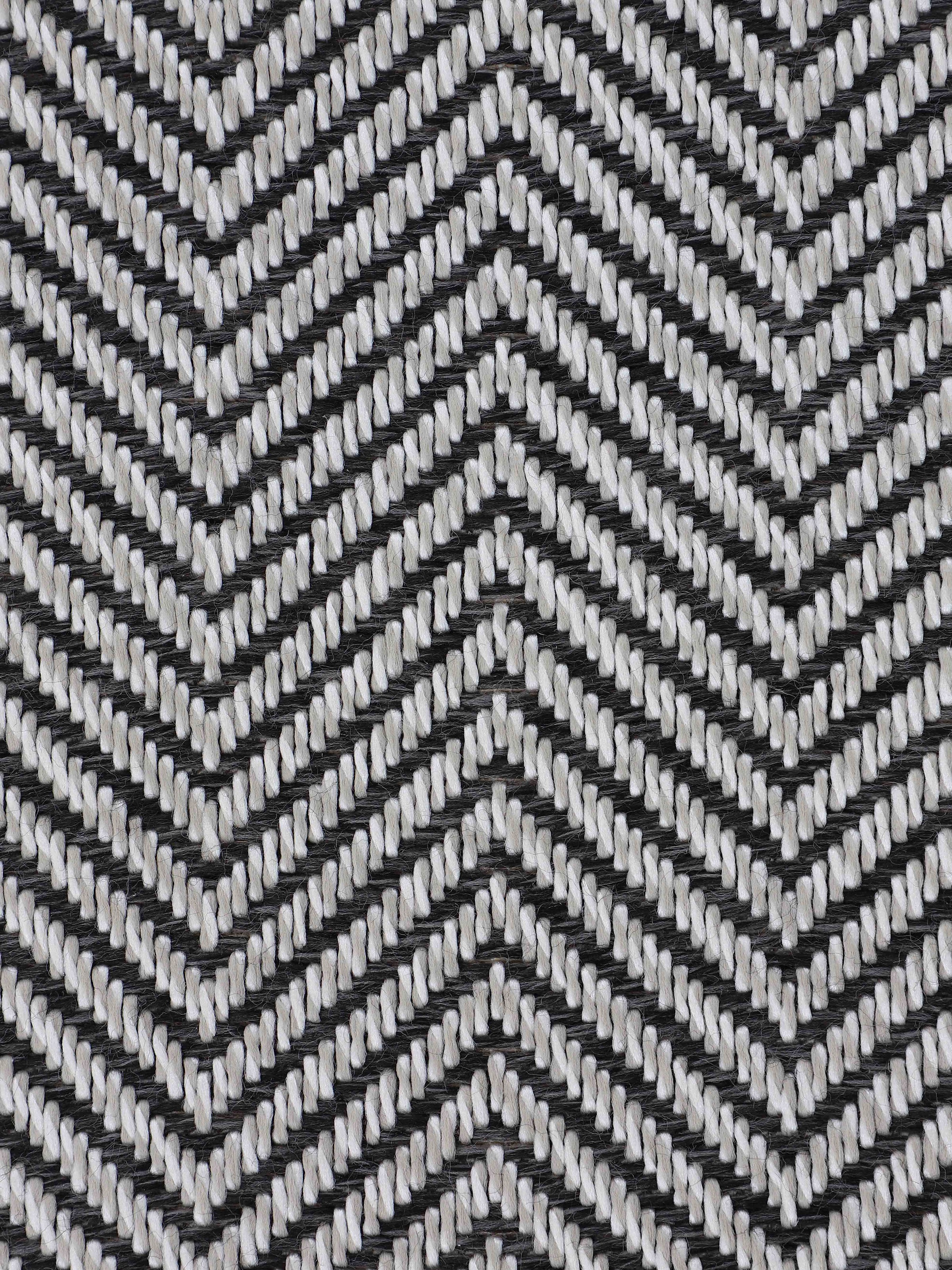 carpetfine Läufer »Boho 106«, rechteckig, 4 mm Höhe, robustes Flachgewebe, Sisal Optik, UV-beständig, Aussenbereich
