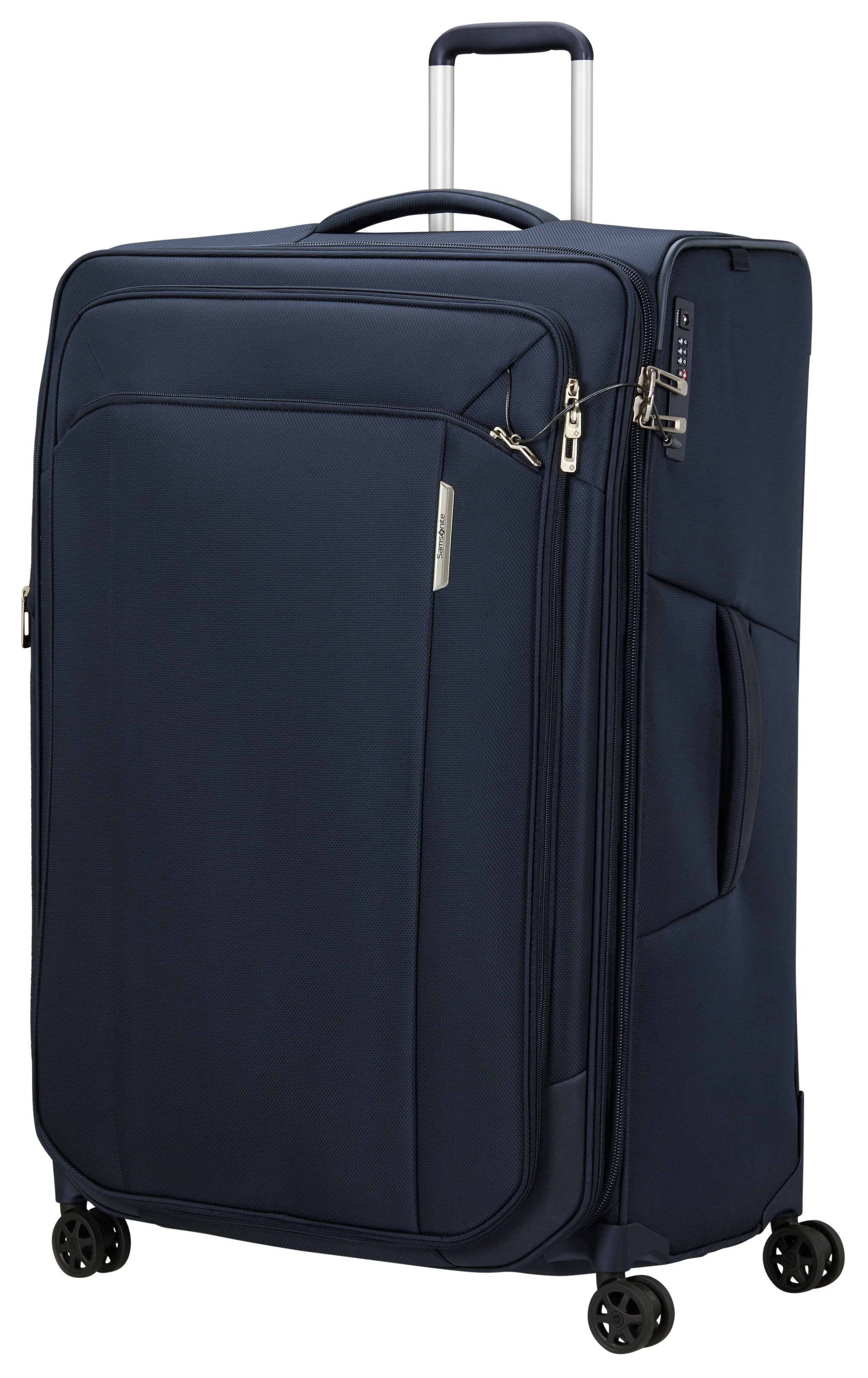 Samsonite Weichgepäck-Trolley »RESPARK exp, verschiedene Grössen und Farben«, 4 Rollen, Reisekoffer Aufgabegepäck Reisegepäck mit Volumenerweiterung