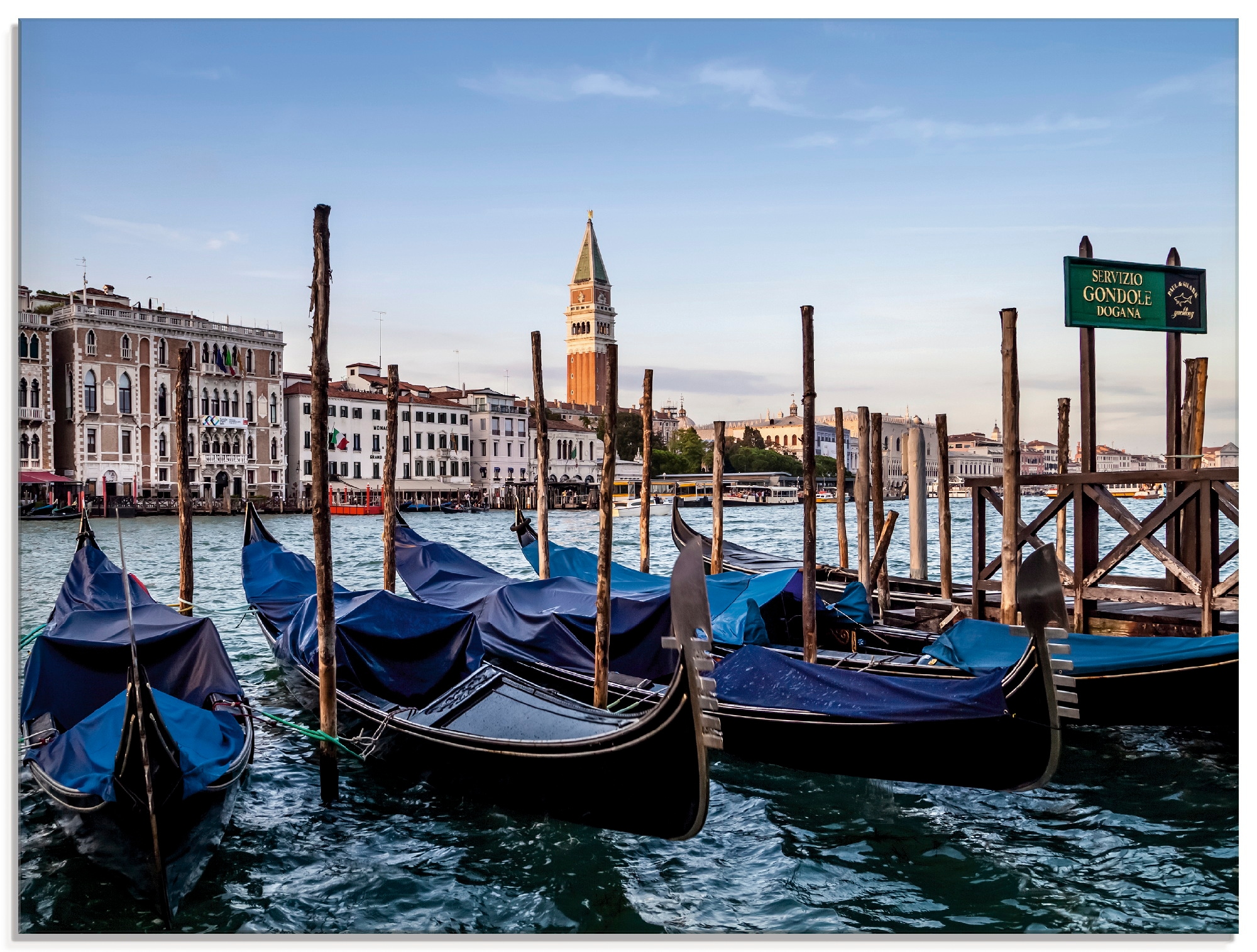 Artland Glasbild »Venedig Canal Grande mit in bestellen Schiffe, Gondeln«, Boote online Jelmoli-Versand St.), verschiedenen (1 & | Grössen