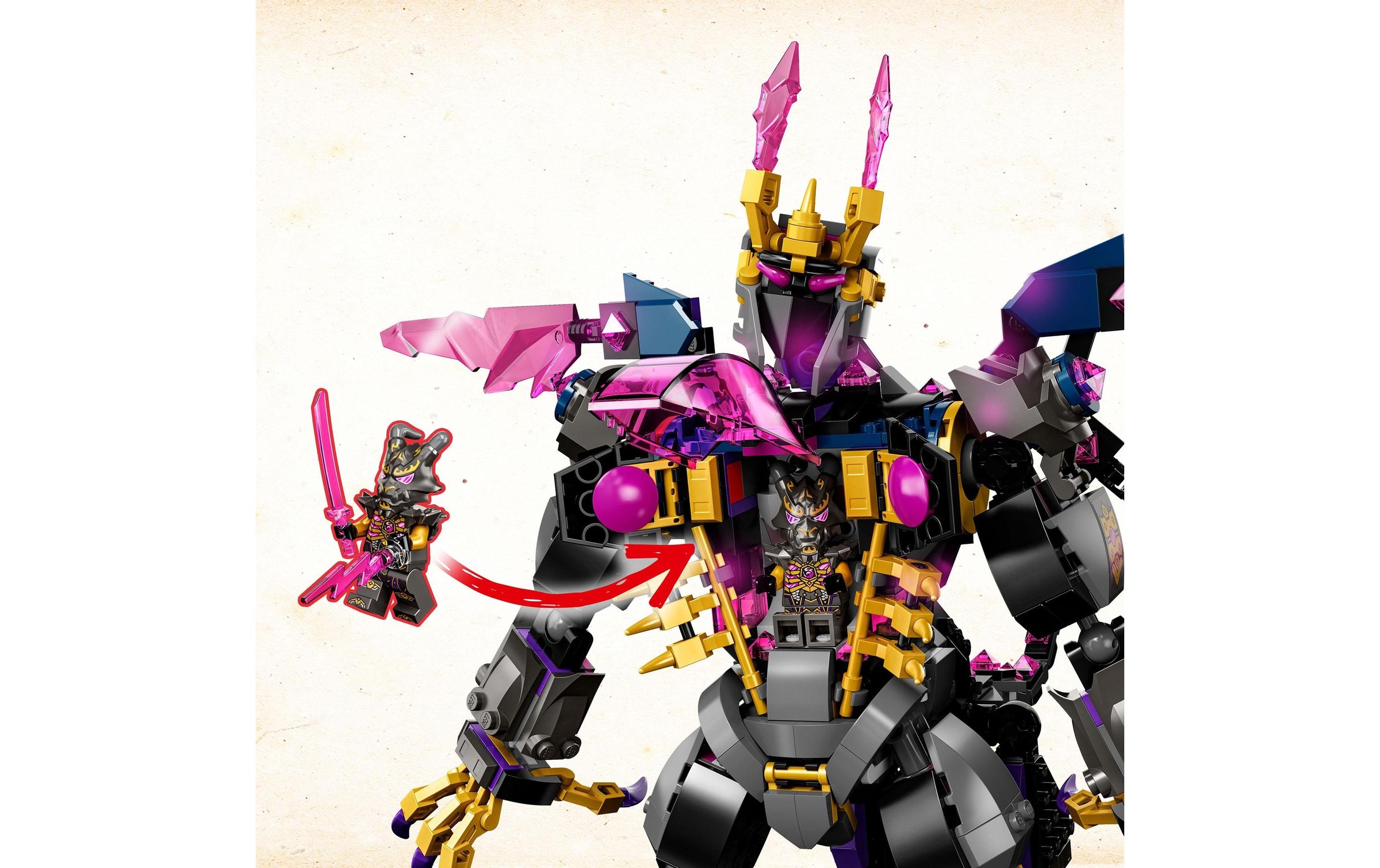 LEGO® Spielbausteine »Der Kristallkönig 717«, (722 St.)