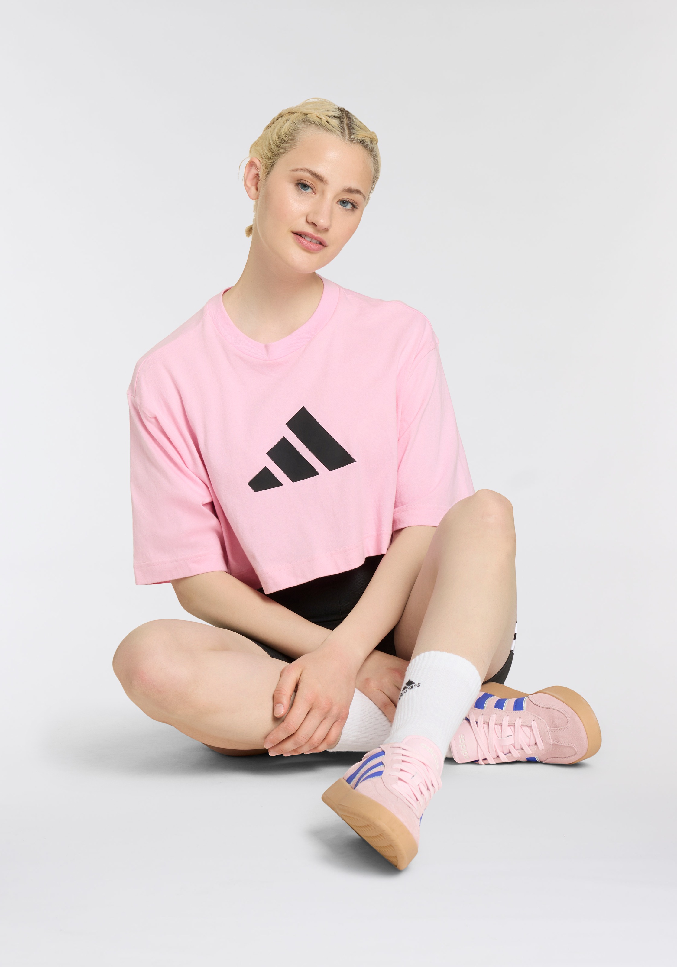 adidas Sportswear Trainingstights »W 3S SJ BK SHO«, (1 tlg.)