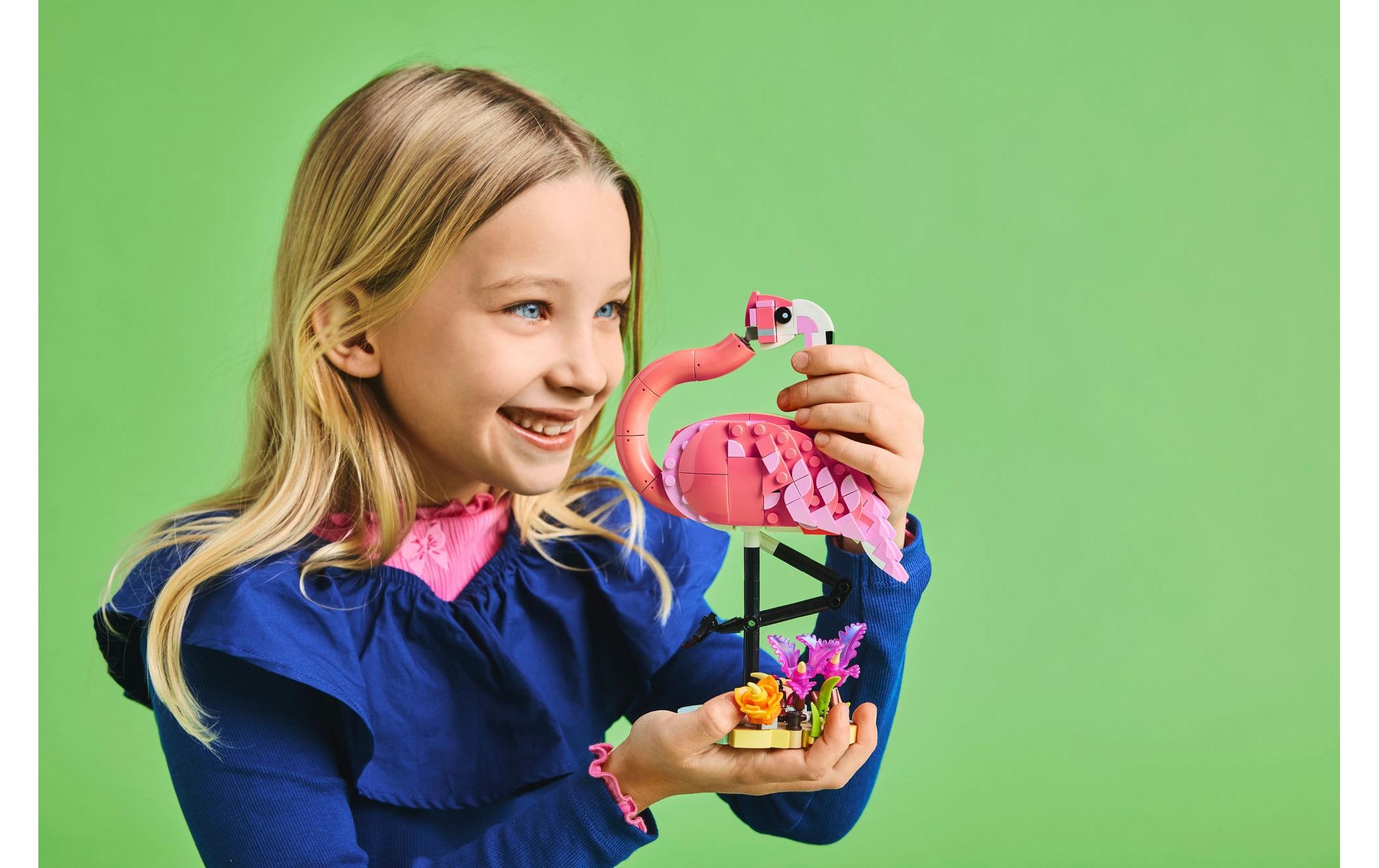LEGO® Spielbausteine »Creator Wilde Tiere: Rosa Flamingo 31170«, (288 St.)
