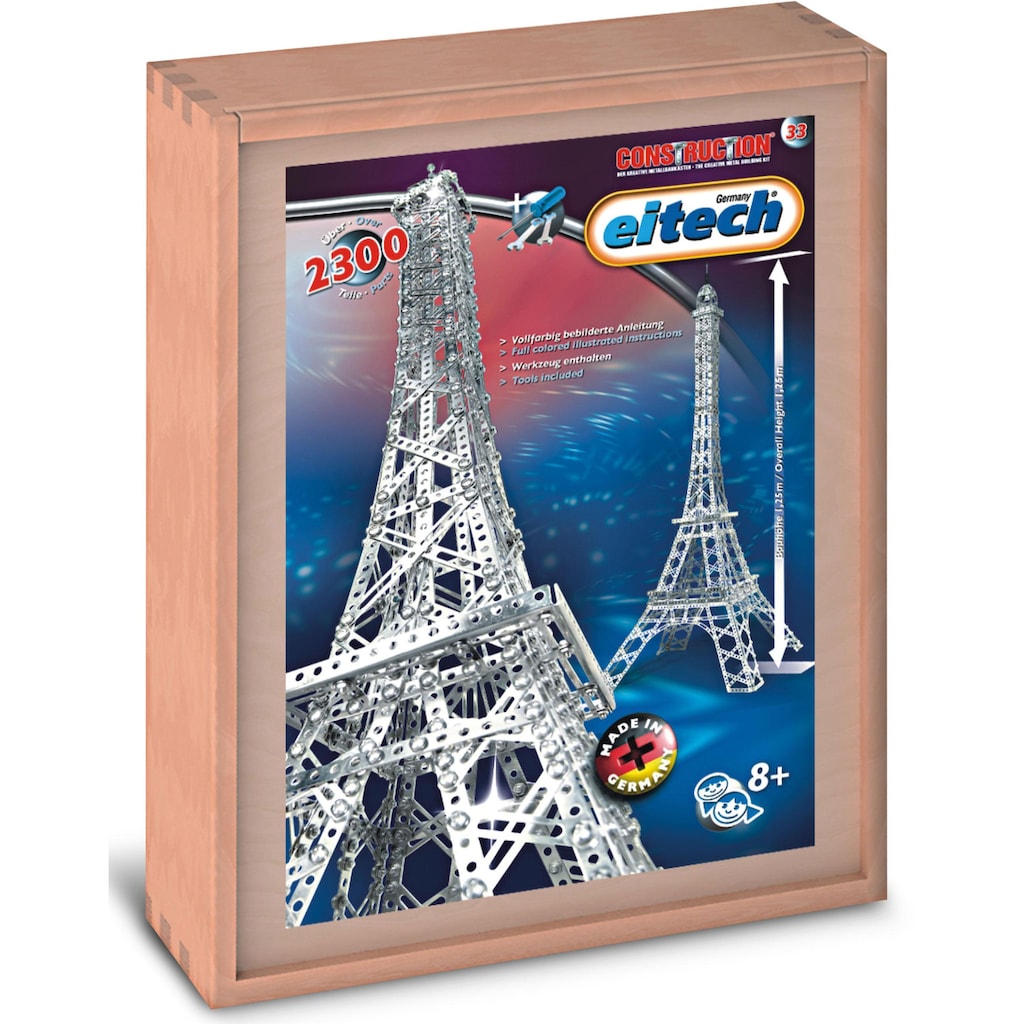 Eitech Metallbaukasten »Eiffelturm«, (2300 St.)