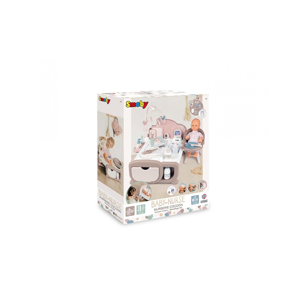 Smoby Puppenmöbel »Baby Nurse Cocoon 3-in-1«
