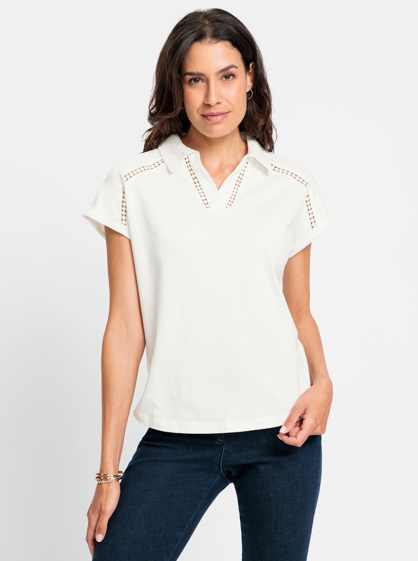 Inspirationen V-Shirt »V-Shirt« 1 Stk. tlg.