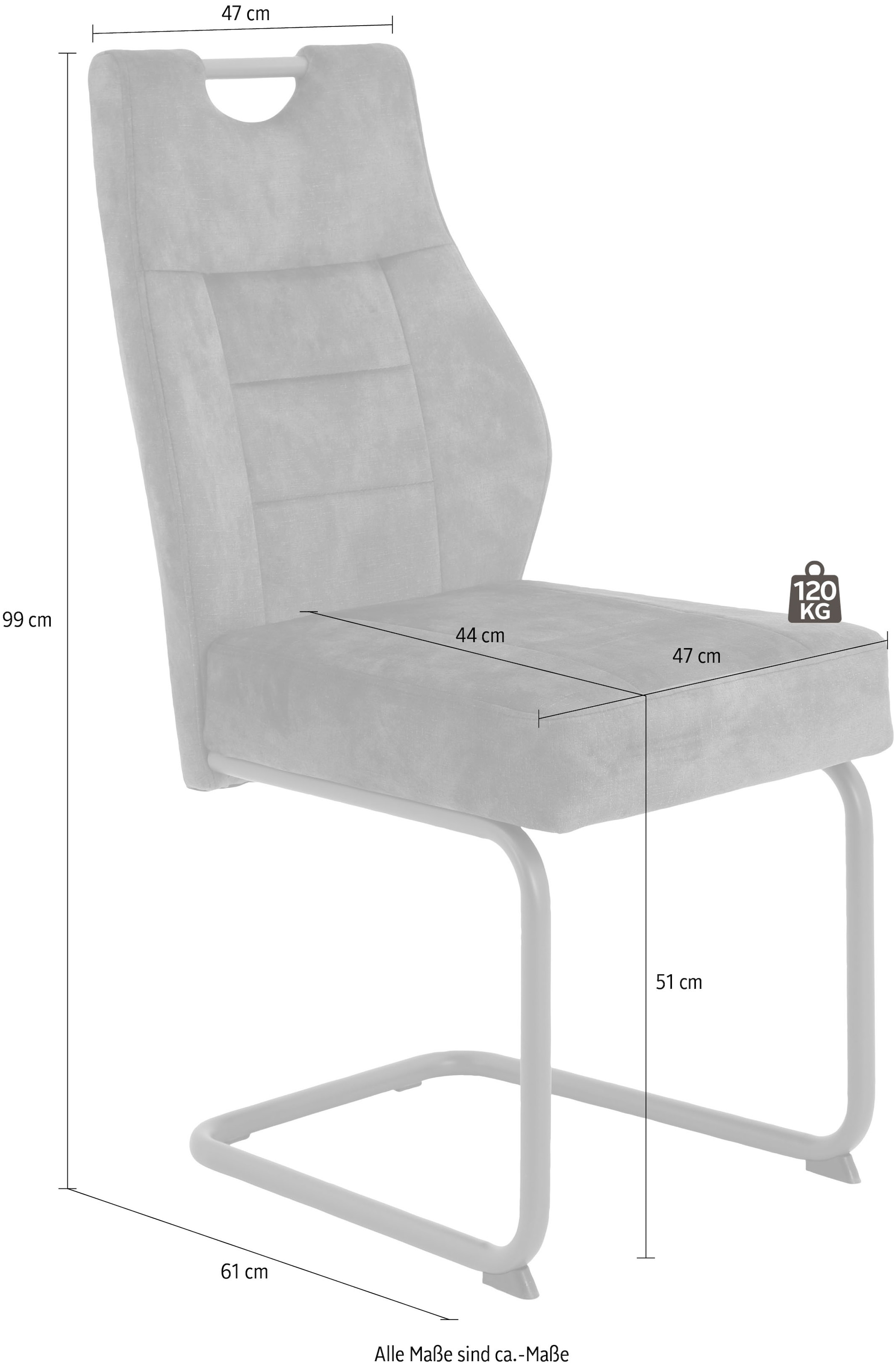 HELA Freischwinger »Linda S«, (2er-Set)