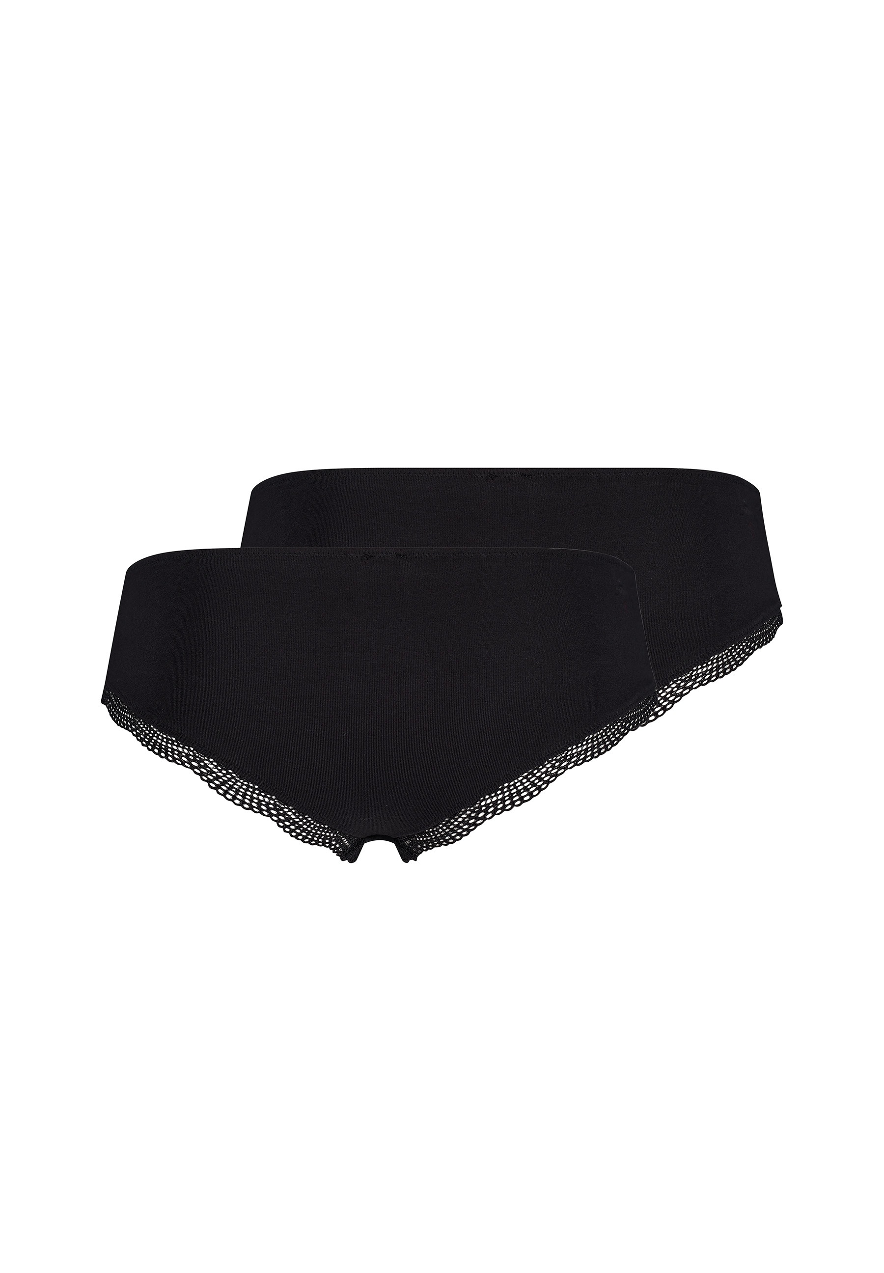 Skiny Panty »Classicotton«, (2er Pack), Umlaufende Spitze am Beinabschluss