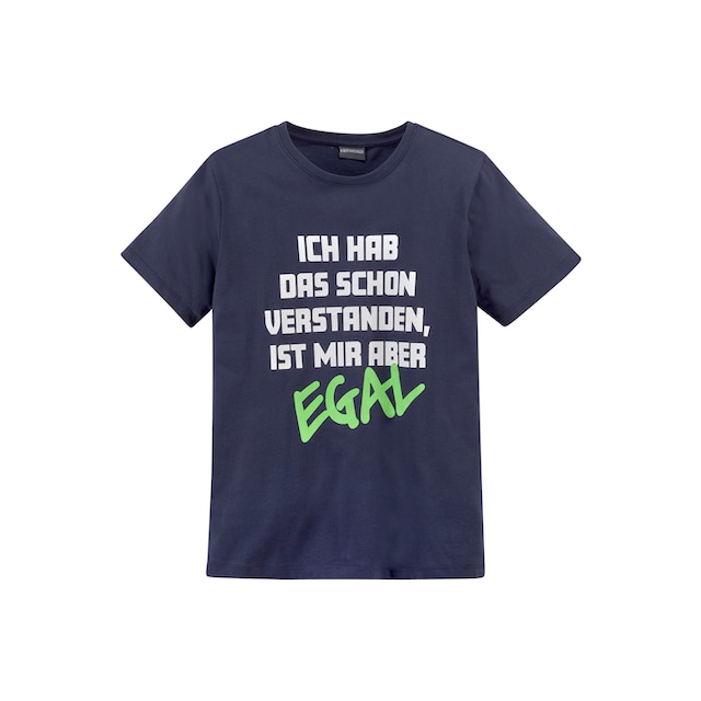 | acheter VERSTANDEN...«, ligne T-Shirt SCHON en Jelmoli-Versand Spruch HAB »ICH DAS KIDSWORLD