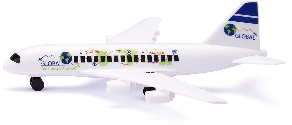 Siku Spielzeug-Flugzeug »SIKU Super, Flughafen (6312)«, (Set, 6 tlg.)