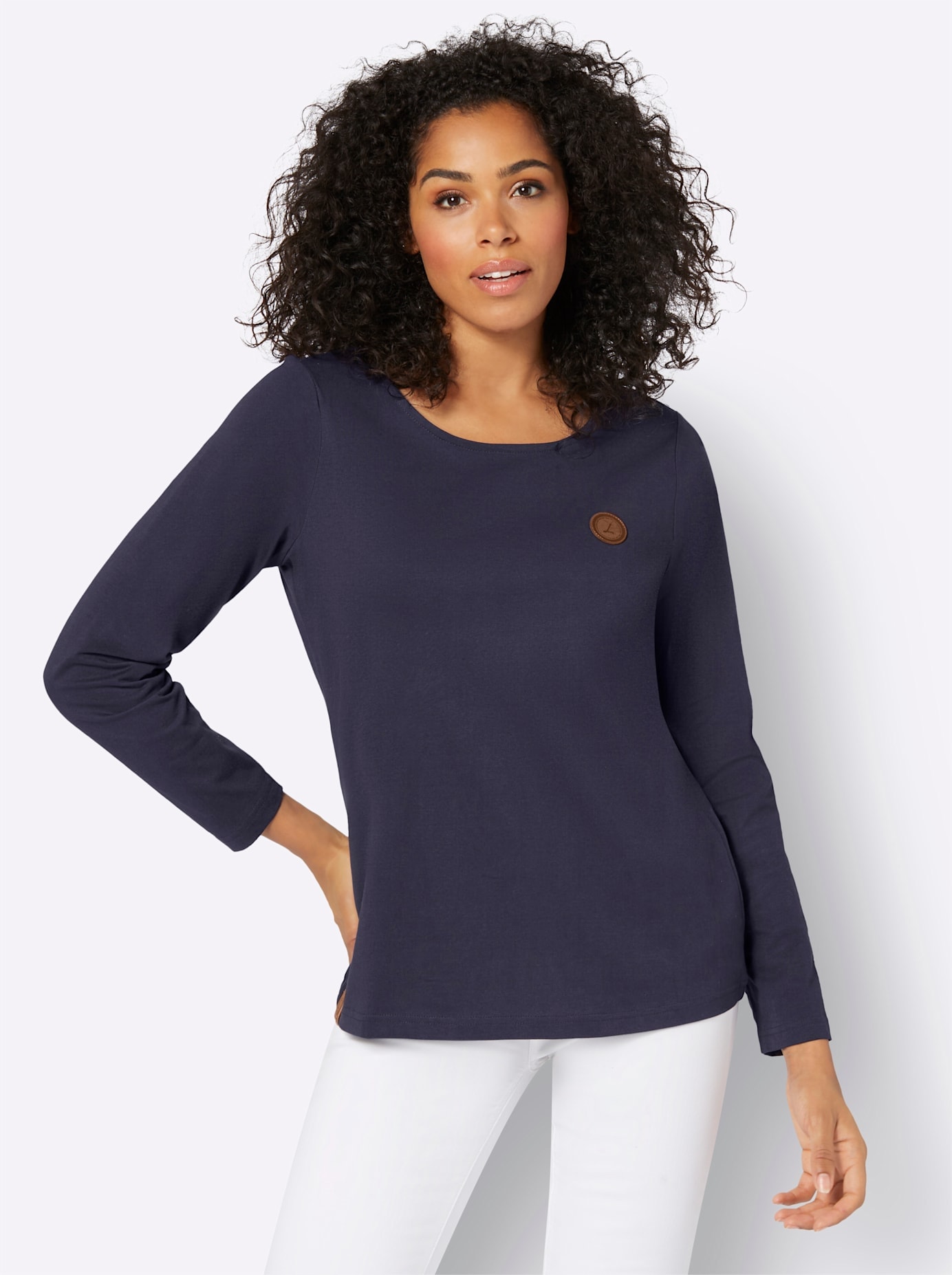 Casual Looks Rundhalsshirt »Shirt« 1 Stk.