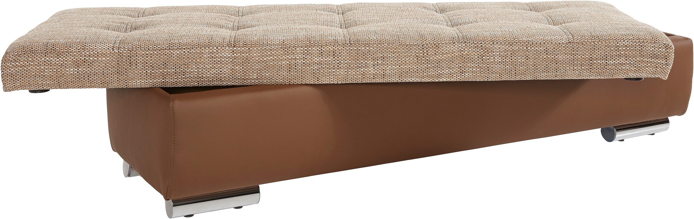 DOMO collection Hocker »Treviso XXL: B/T/H: 161/60/41 cm«, mit Stauraum, auch in Cord, passend zur Serie, moderne Steppung