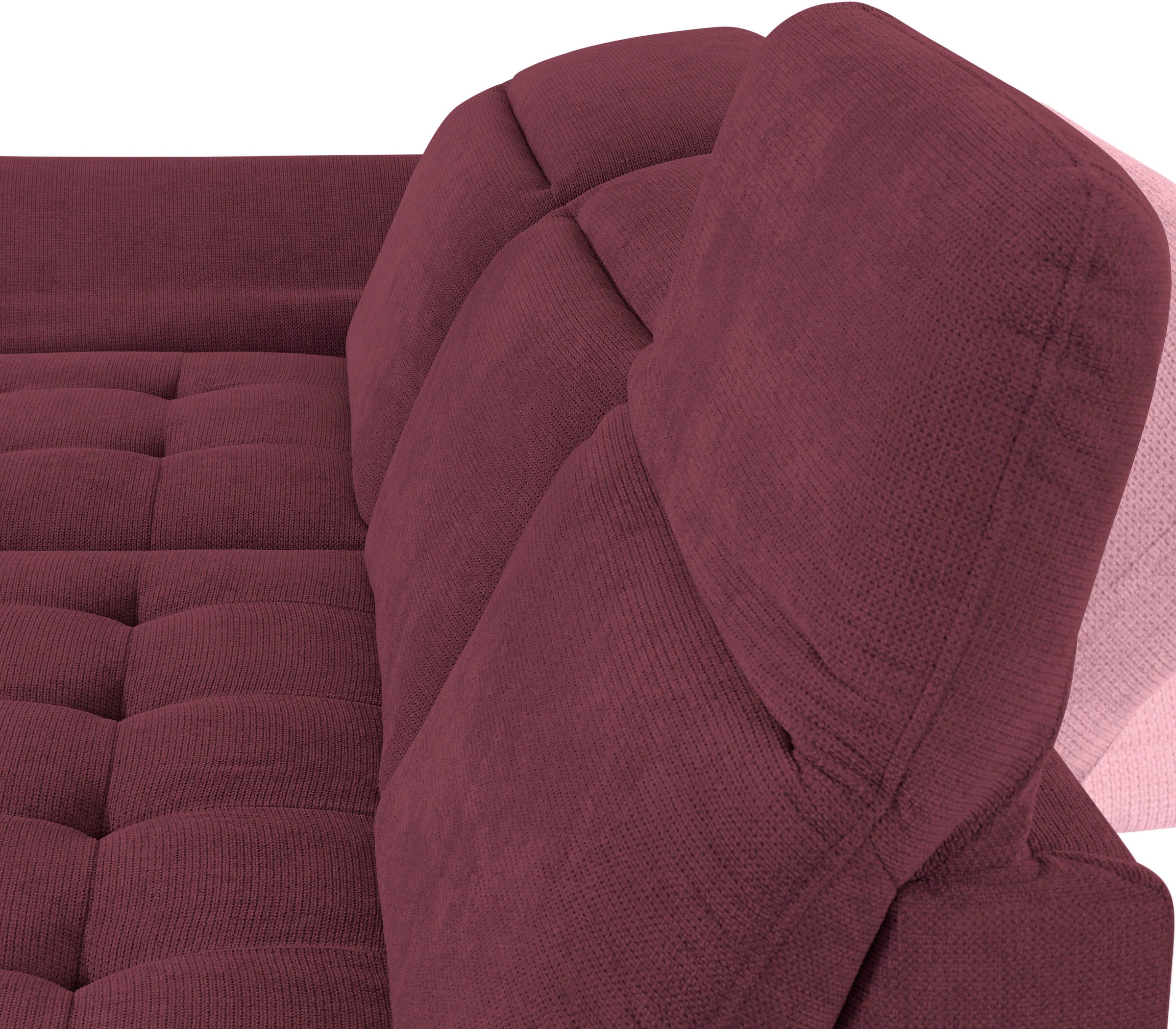 sit&more Ecksofa »Stardust L-Form«, wahlweise mit Bettfunktion und Bettkasten