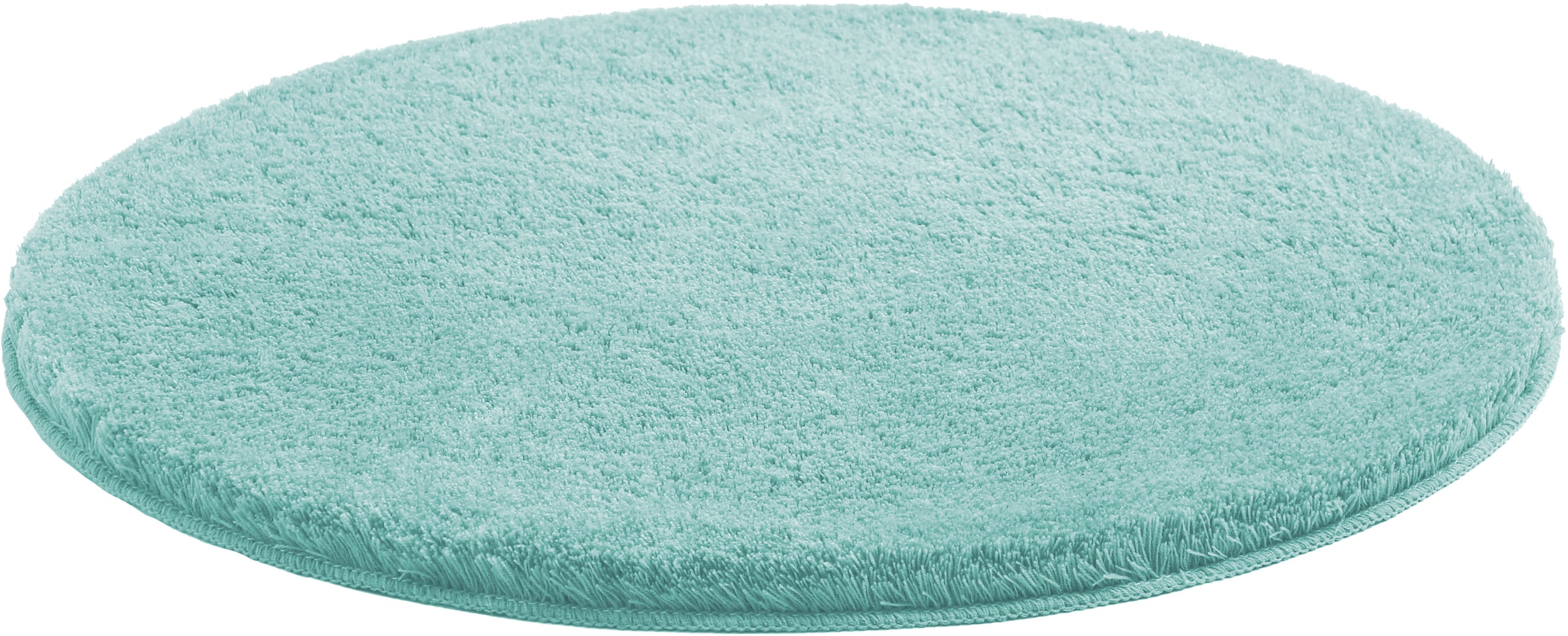 my home Badematte »Merida, Badvorleger, Badezimmer Teppich«, rutschhemmend beschichtet, fussbodenheizungsgeeignet-schnell trocknend-strapazierfähig, Badteppich, Uni Farben, rechteckig, rund & als 2-tlg. Set erhältlich
