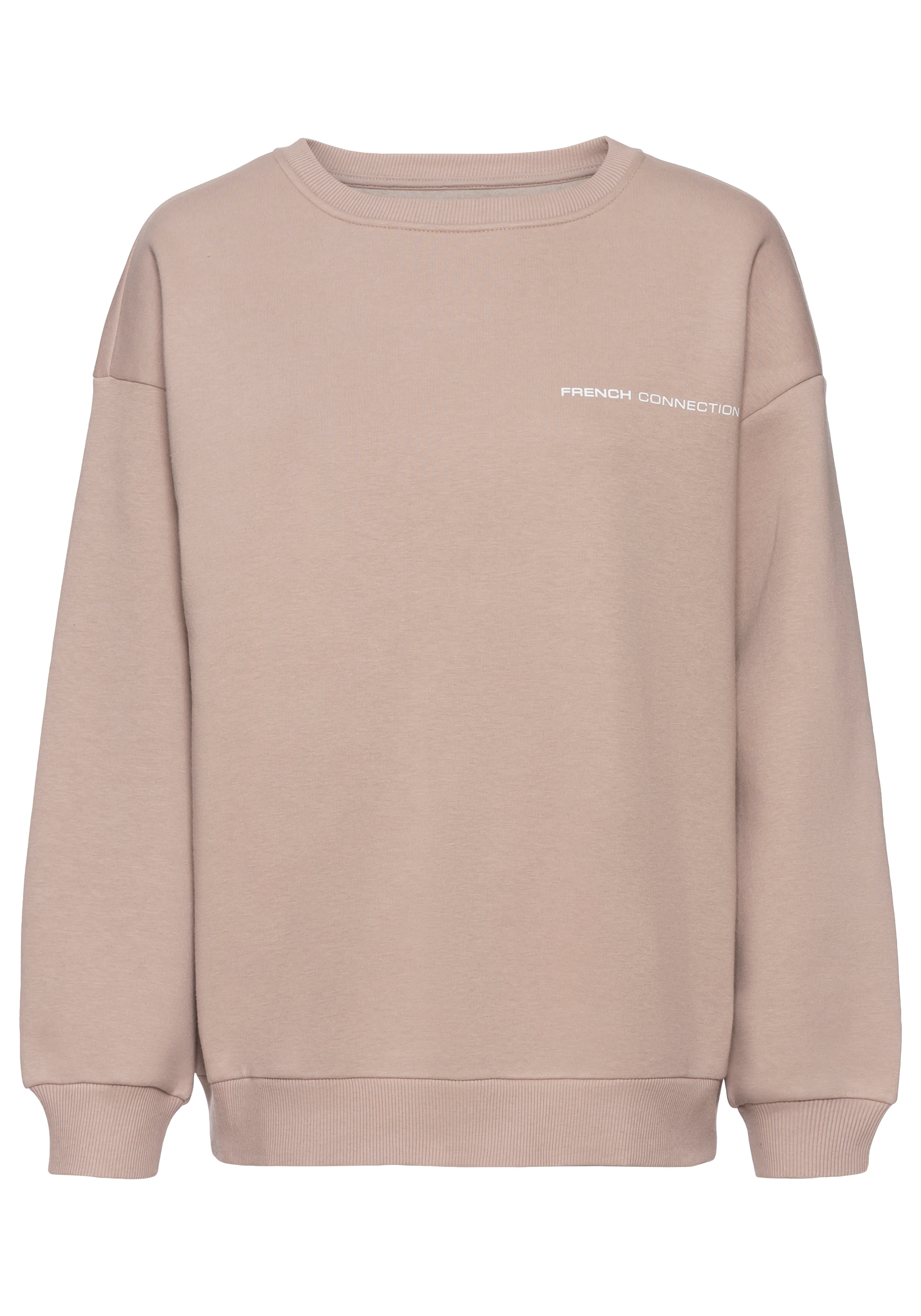 French Connection Sweatshirt, mit grossem Logodruck auf dem Rücken