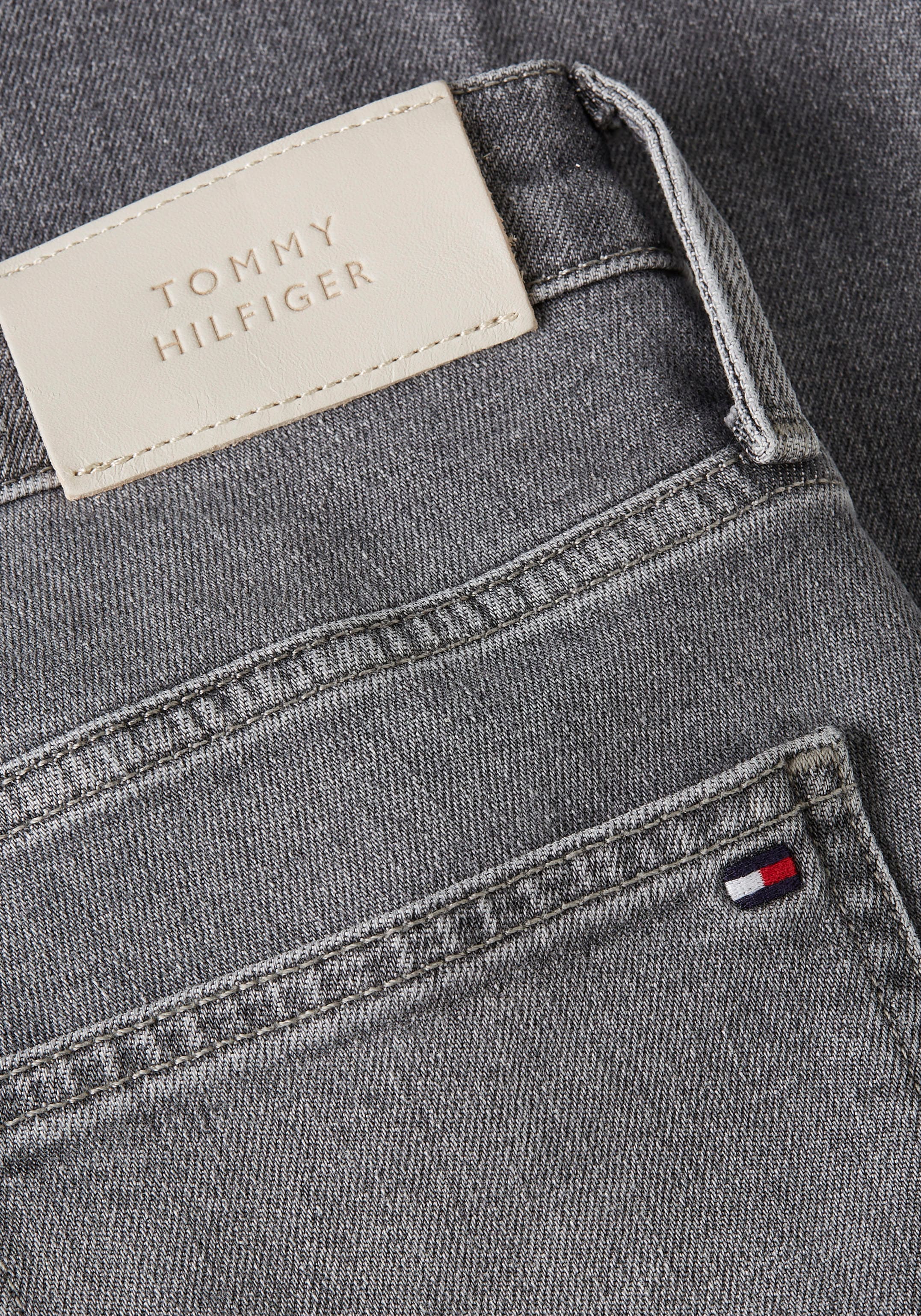 Tommy Hilfiger Bootcut-Jeans, mit Bügelfalten