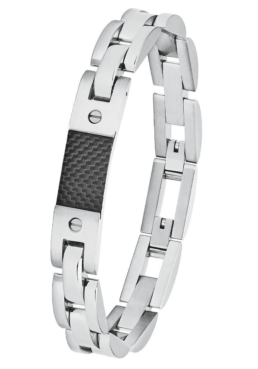 | + Edelstahl kaufen »9354788«, Jelmoli-Versand aus Armband online Carbon Amor