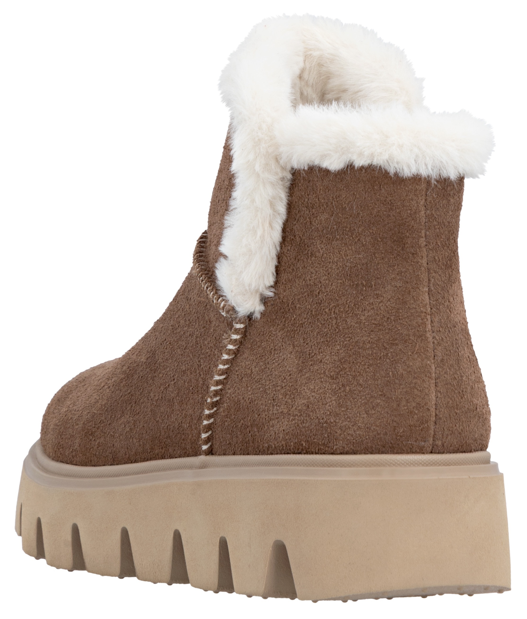 Rieker EVOLUTION Winterboots, Plateaustiefel, Schlupfschuh mit Innenreissverschluss