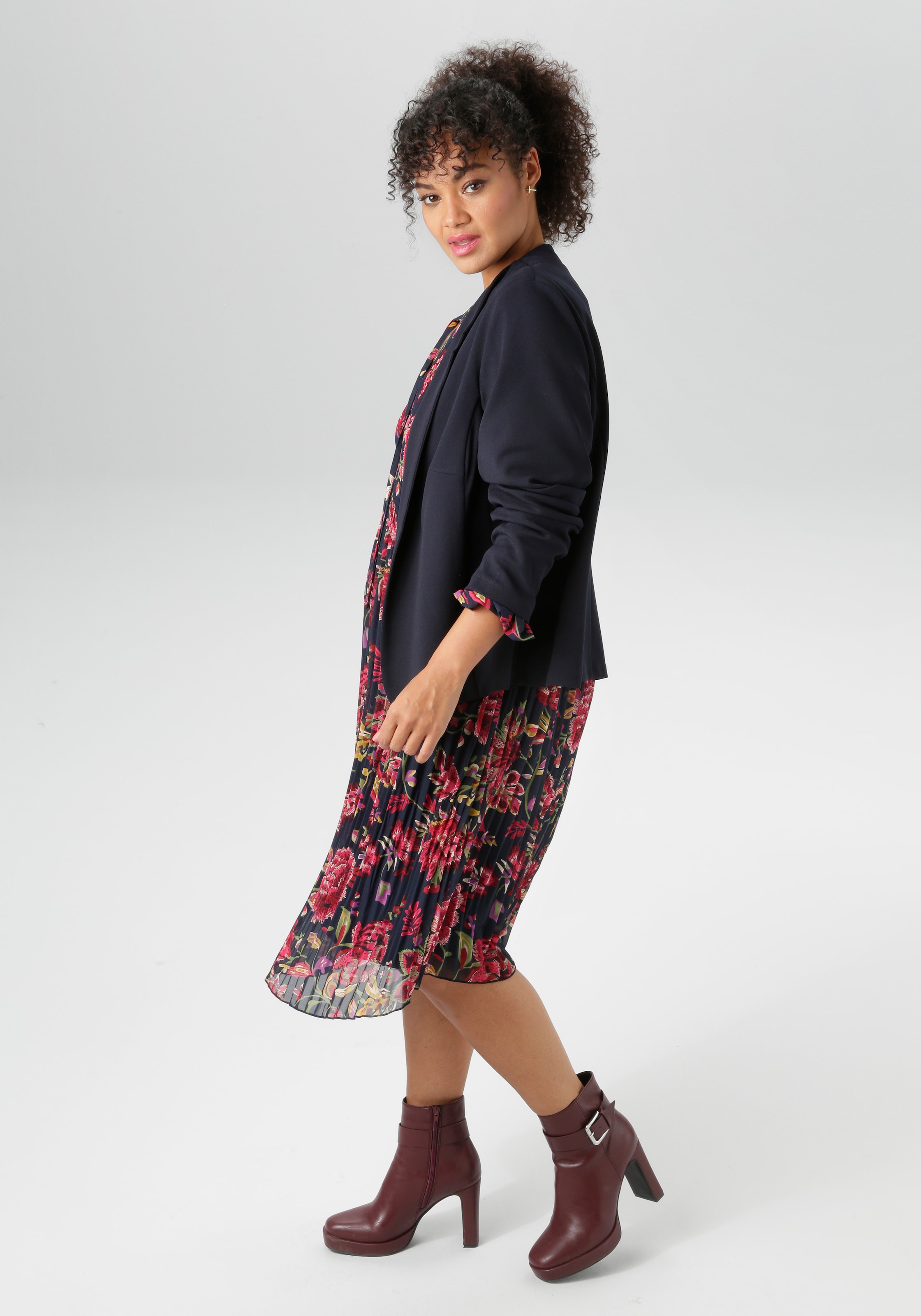 Aniston PLUS Boleroblazer, kurzer, verschlussloser Damen-Bolero - NEUE KOLLEKTION
