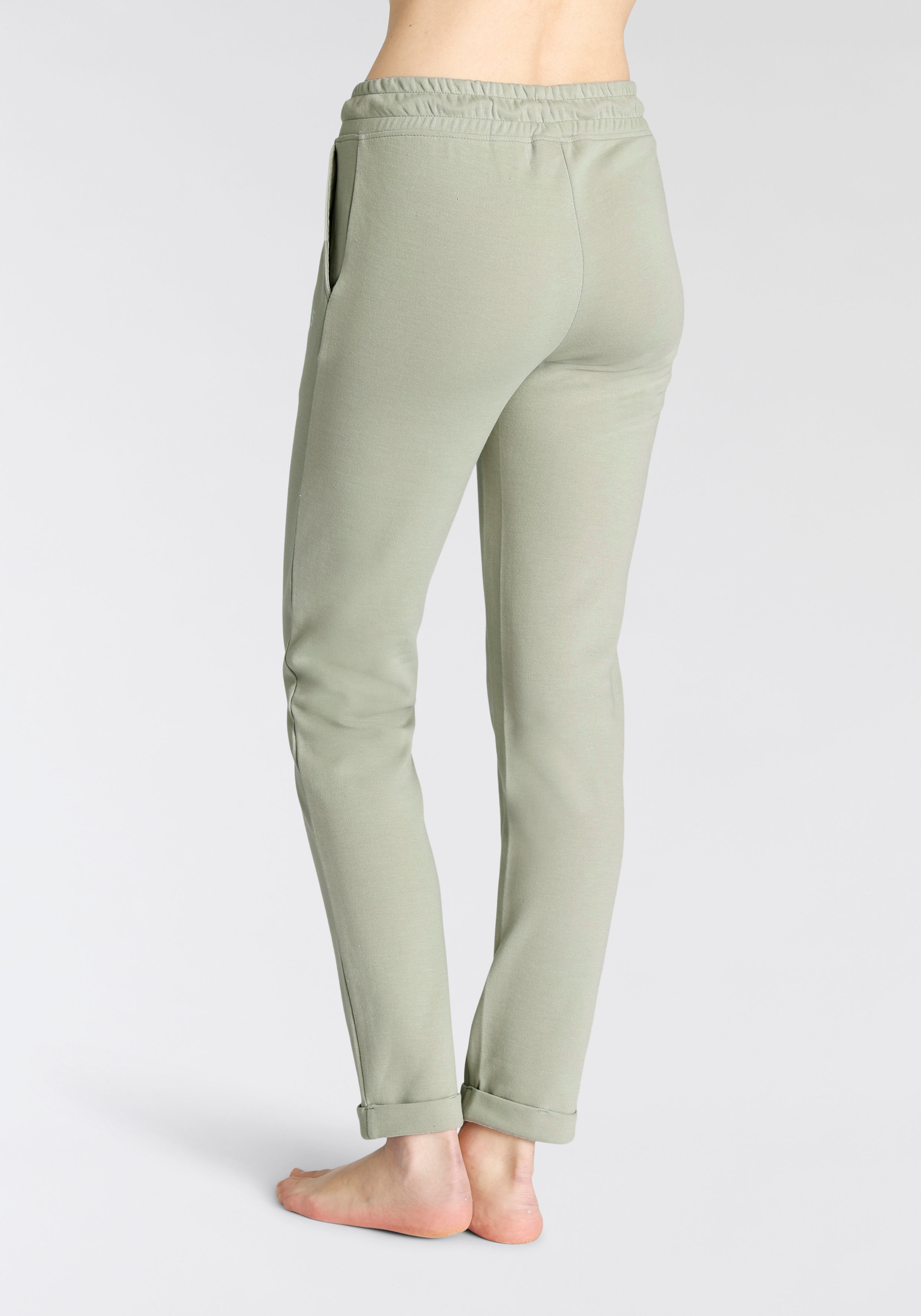 H.I.S Sweathose, Schlupfhose mit kleinem Aufschlag am Saum, Loungewear
