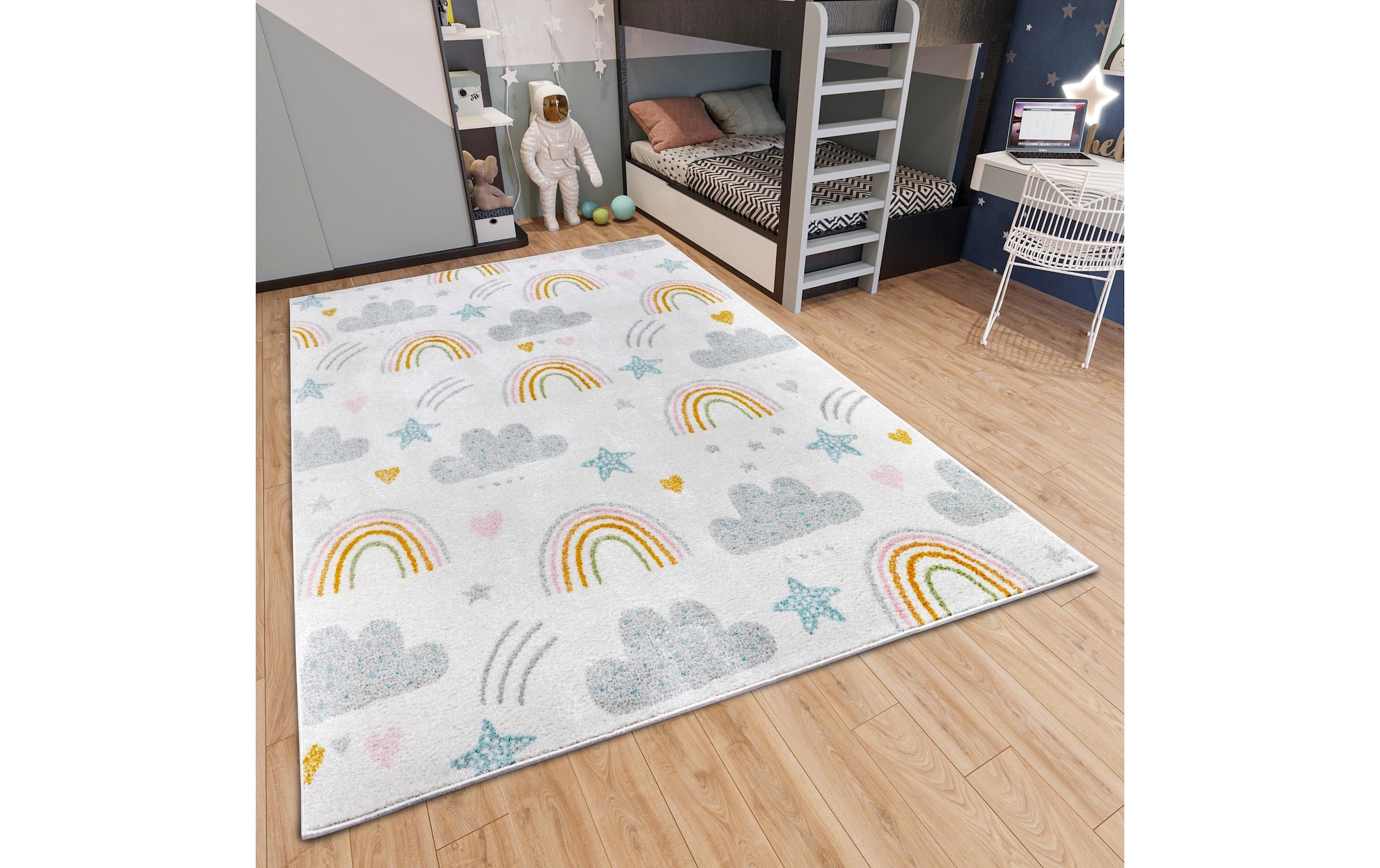 HANSE Home Kinderteppich »Rainbow Cloud«