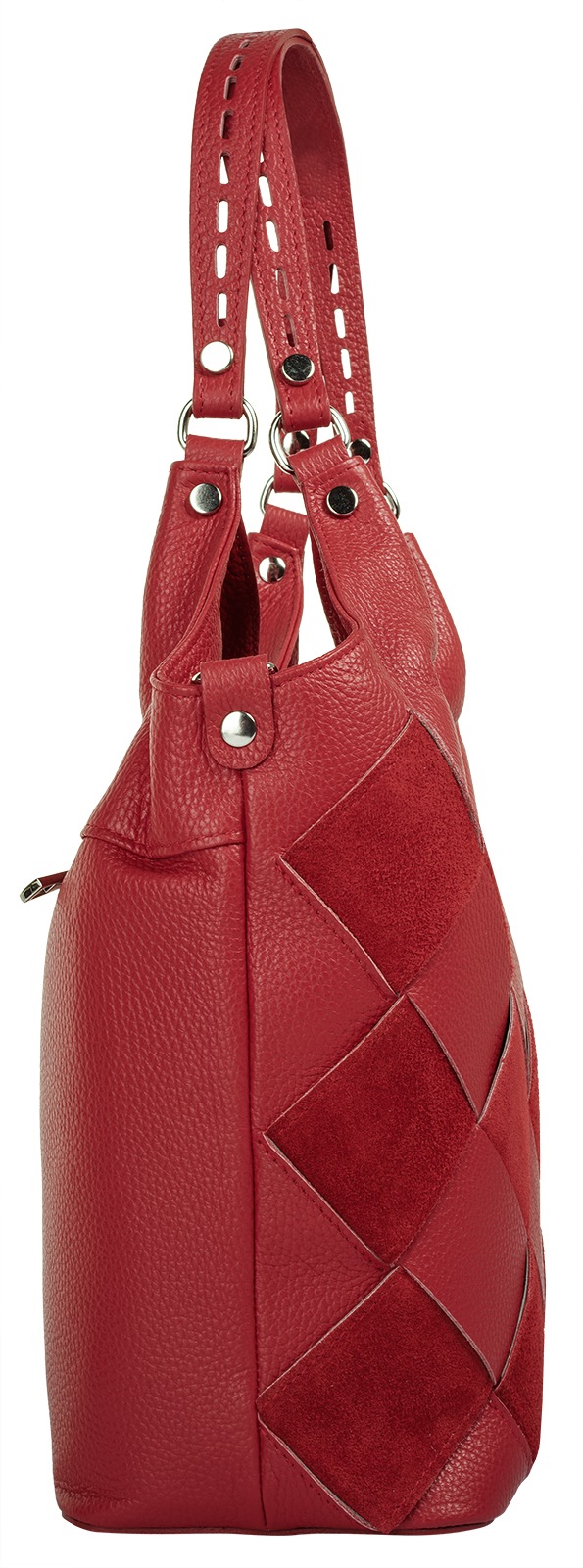 Samantha Look Shopper, echt Leder, Made in Italy