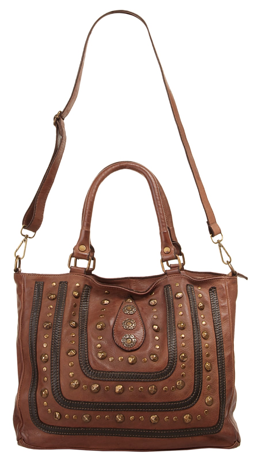 Samantha Look Shopper, echt Leder, Made in Italy