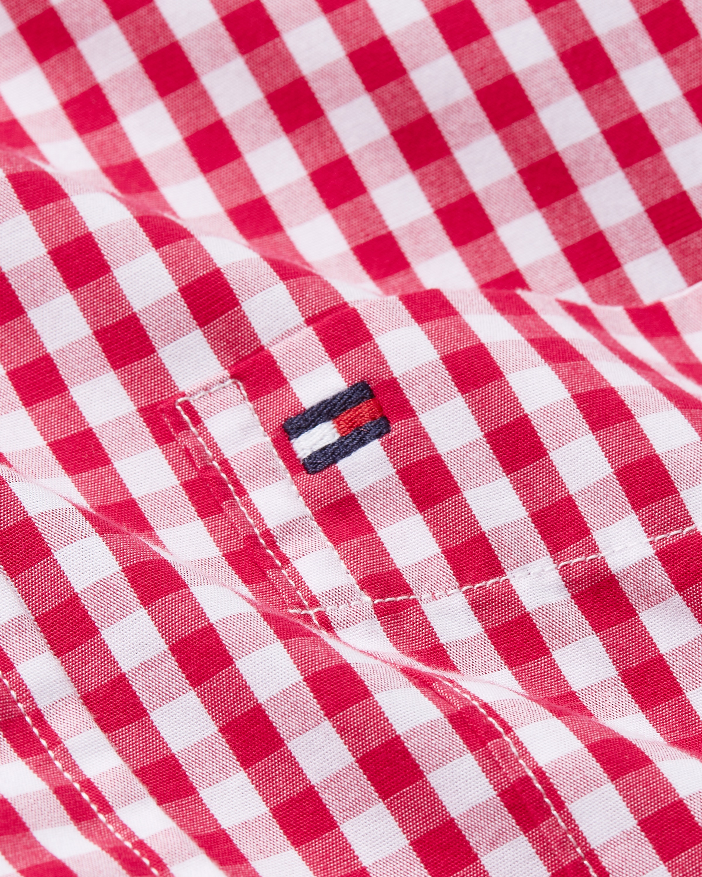 Tommy Hilfiger Langarmhemd »FLEX POPLIN GINGHAM SHIRT«