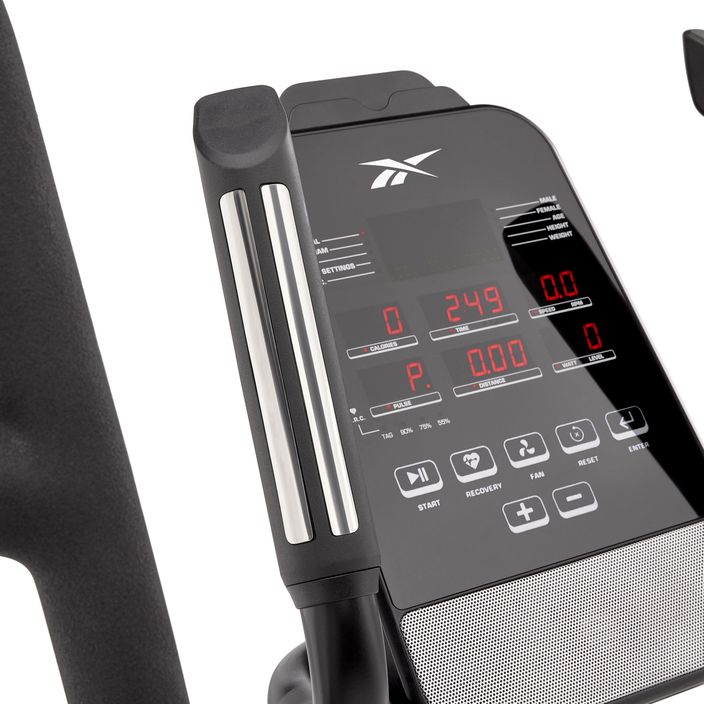 Reebok Ellipsentrainer-Ergometer »SL8.0«, (mit Tablet-Halterung und integr. Pulsempfänger), Schwungmasse ca. 9 kg, 24 Widerstandsstufen