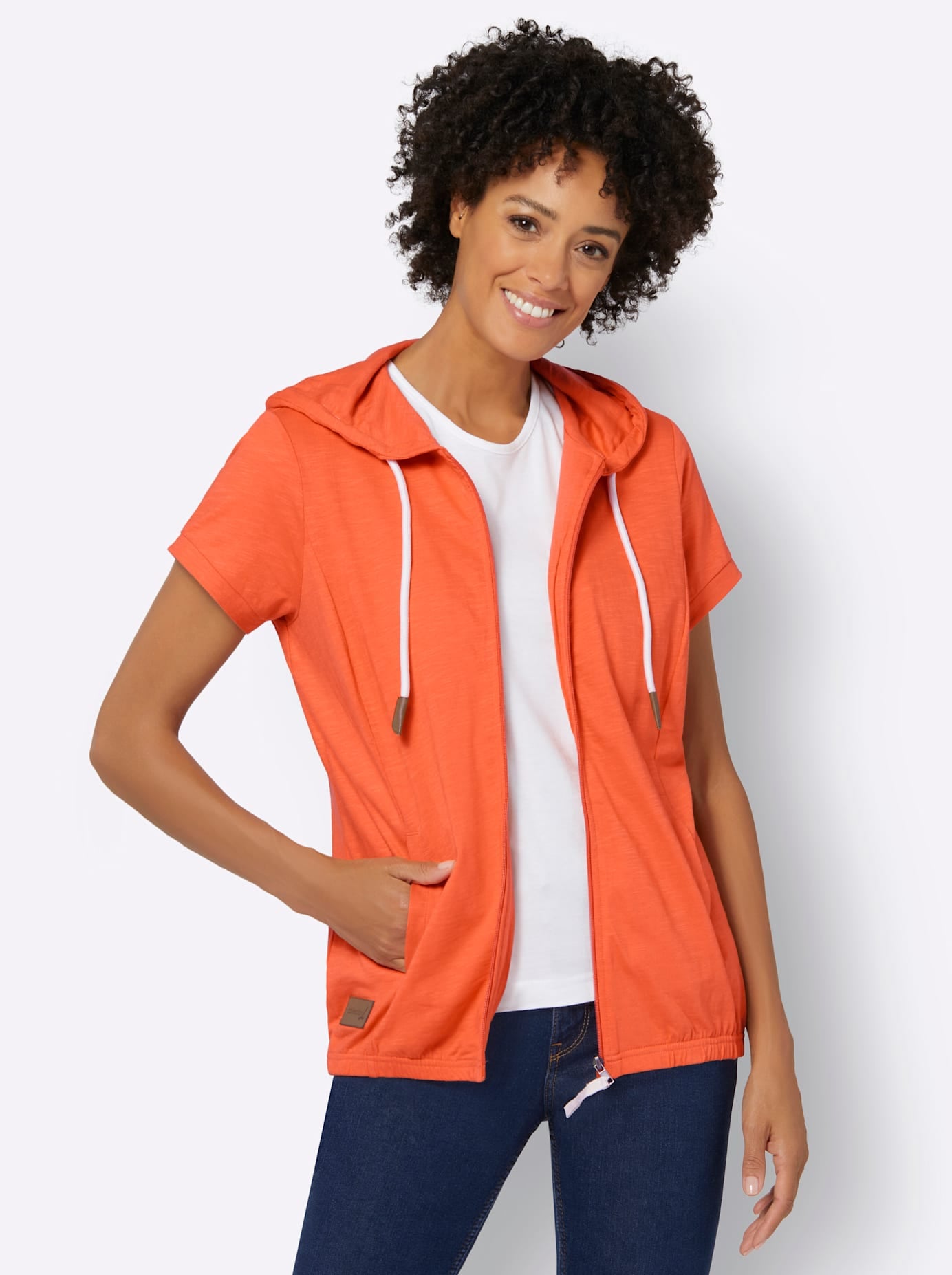 Casual Looks Shirtjacke »Sweatjacke«