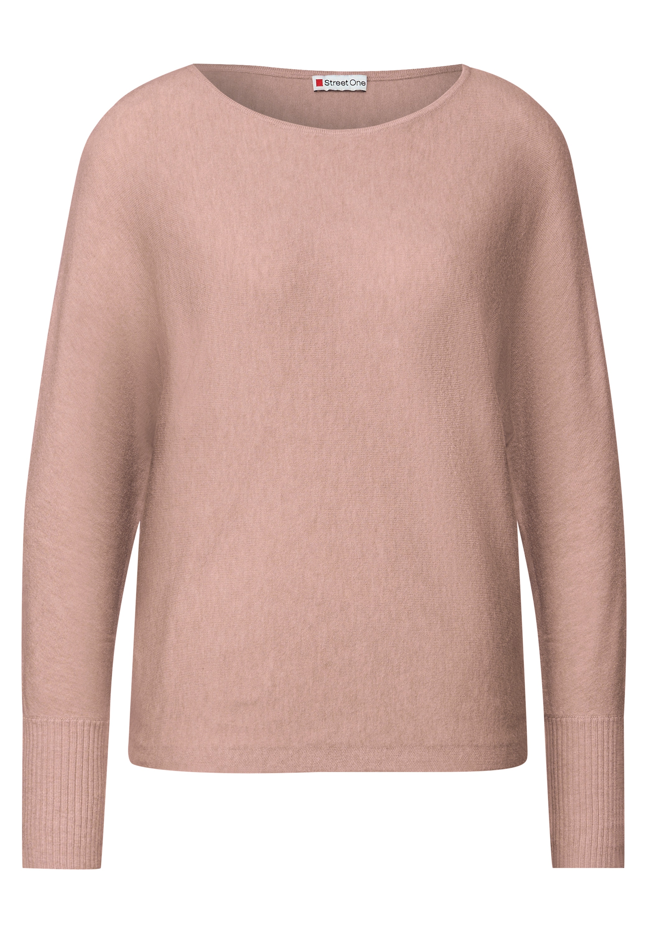 STREET ONE Strickpullover, mit Rippbündchen