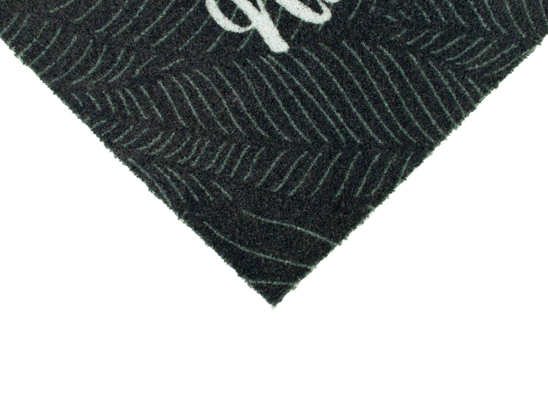 Primaflor-Ideen in Textil Fussmatte »Schmutzfangmatte COUNTRY, Nature«, rechteckig, 7 mm Höhe, Schmutzfangmatte, Kokos-Optik, mit Spruch, rutschhemmend, waschbar