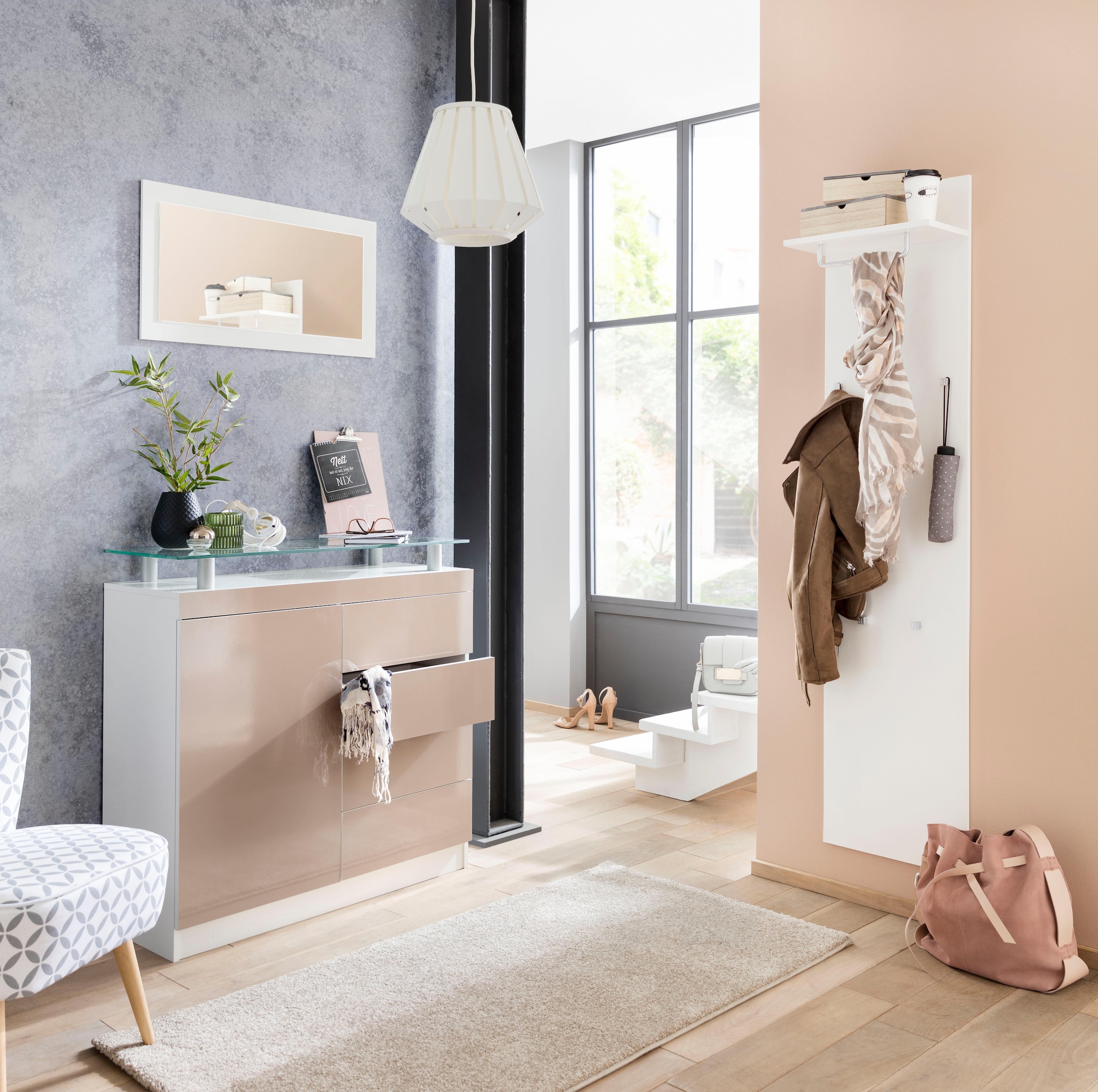 ❤ borchardt Möbel Garderobenpaneel Shop Jelmoli-Online kaufen »Oliva«, cm Höhe 160 im