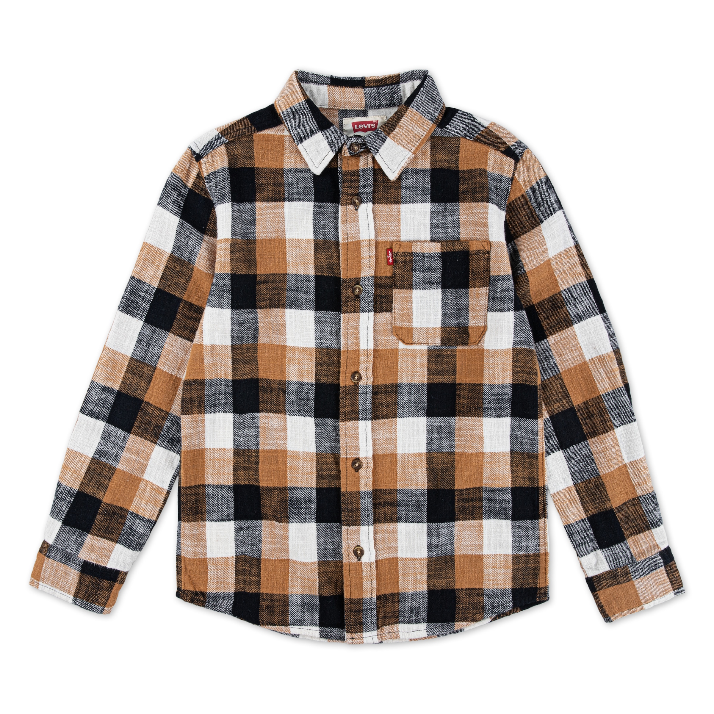 Levi's® Kids Langarmhemd »LVB BUFFALO CHECK FLANNEL« weich und kuschelig mit Karomuster, for Boys