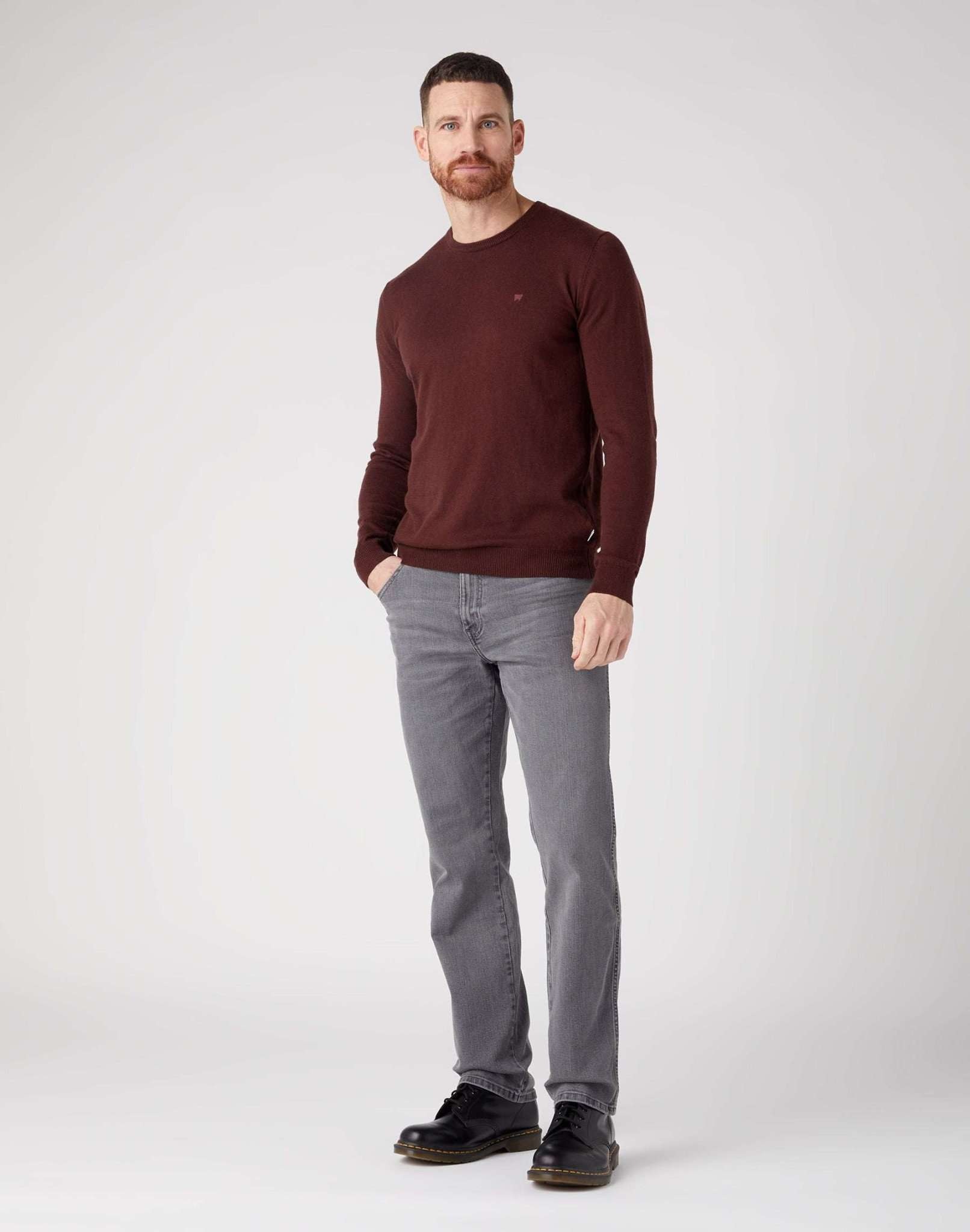 Wrangler Strickpullover »Wrangler Pullover CREWNECK KNIT«