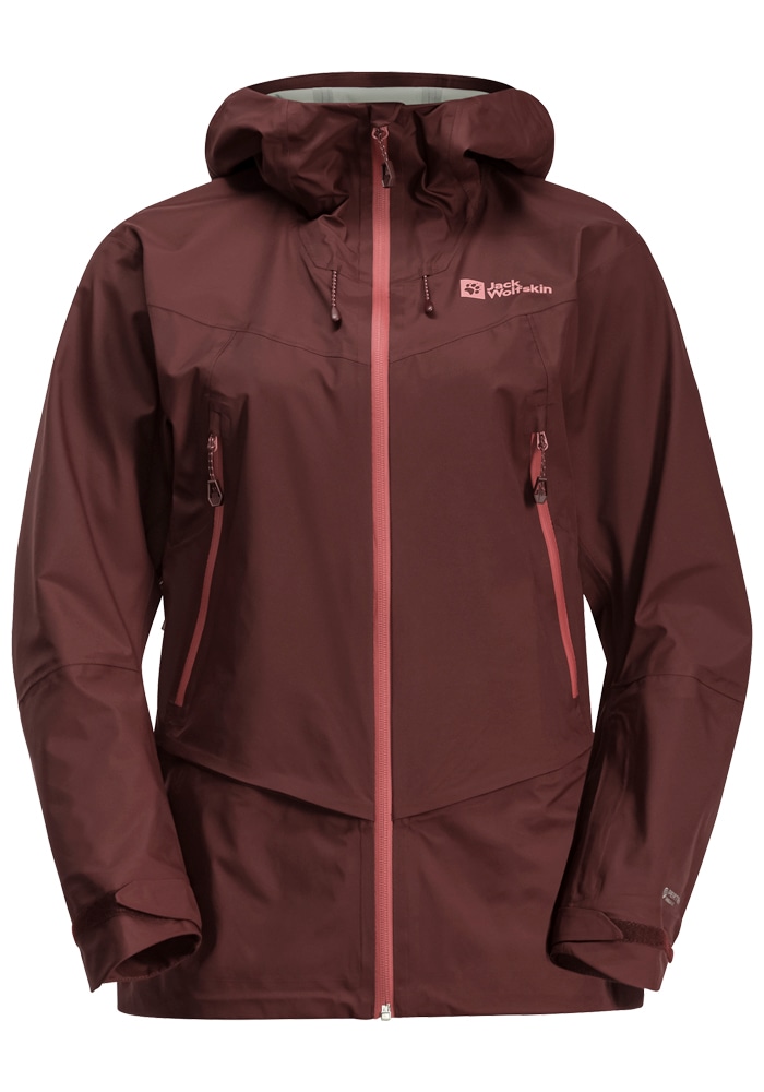 Jack Wolfskin Skijacke »ALPSPITZE PRO 3L JKT W«, mit Kapuze