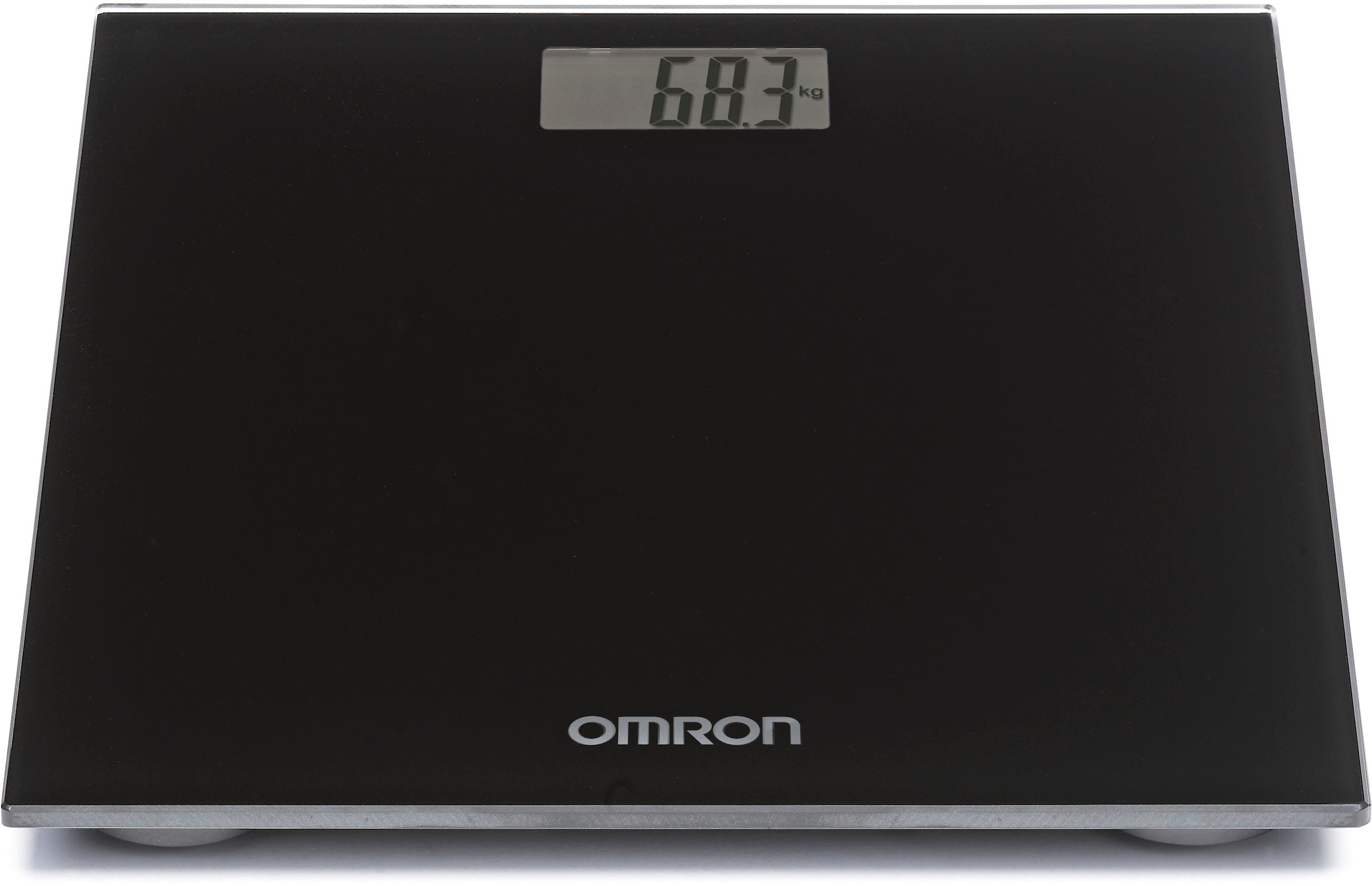 Omron Personenwaage »HN289«, mit grosser LCD-Anzeige und rutschfesten Standfüssen, extra flach