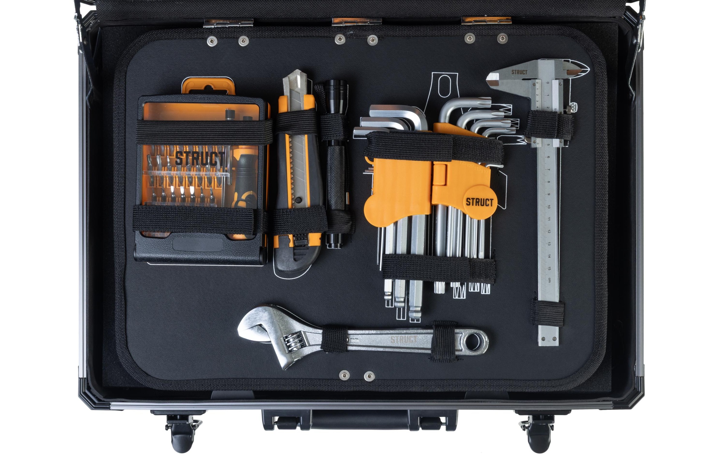 STRUCT Werkzeugkoffer »152-teilig«, (152 St.)