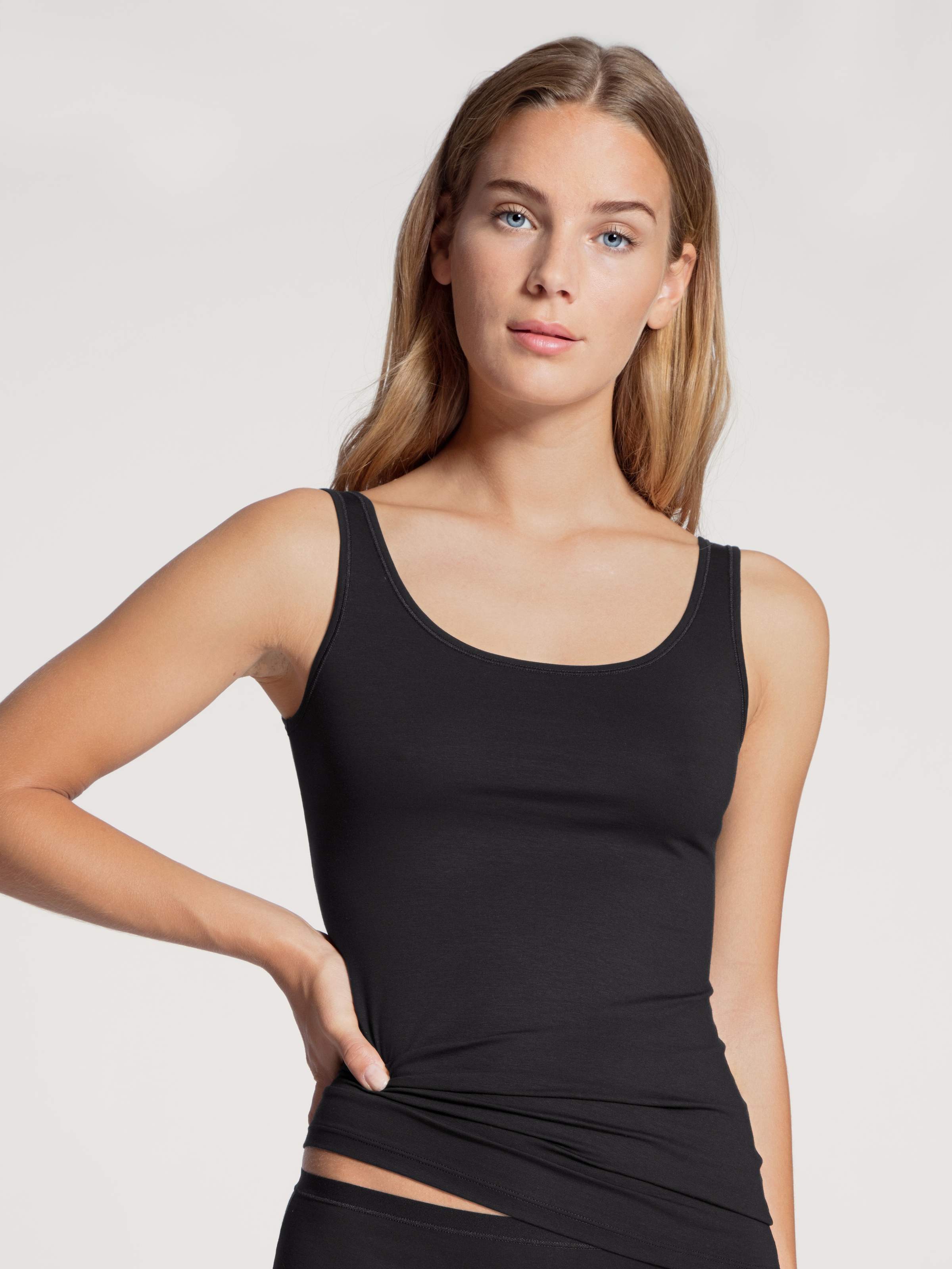 CALIDA Tanktop »Natural Comfort« elastisch, pillingarm, weich, Single Jersey Qualität, atmungsaktiv