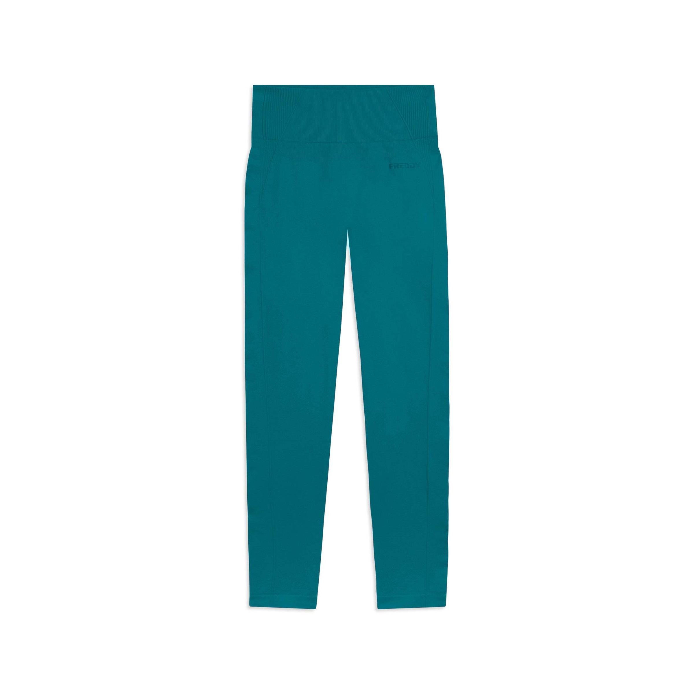 Freddy Teal Blau 7/8-Leggings "Nahtlose Sport-Leggings 7/8 S26wsmp1"