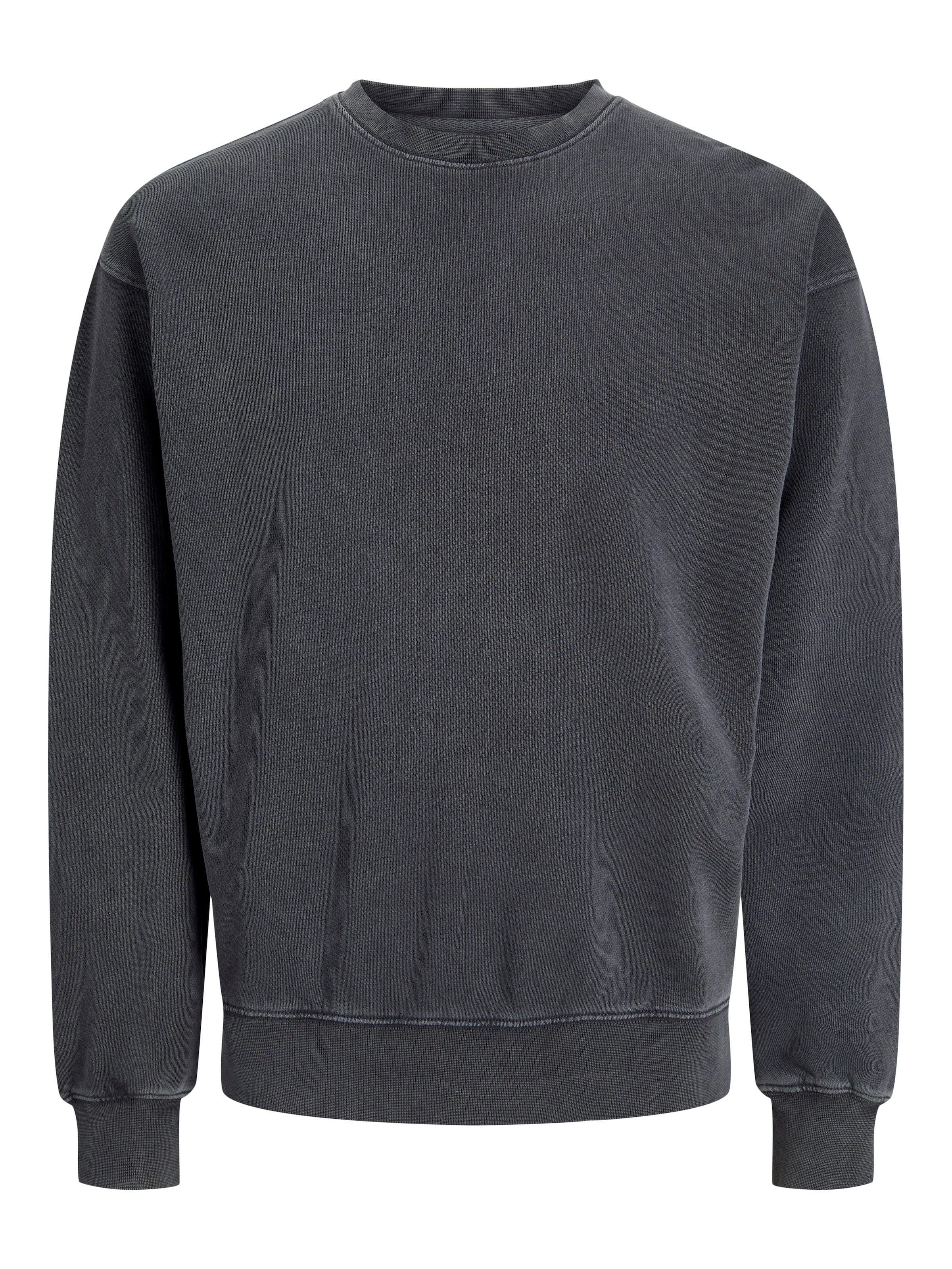 Jack & Jones Sweatshirt »JJECHARGE FADED SWEAT CREW NECK NOOS«, mit Rippbündchen